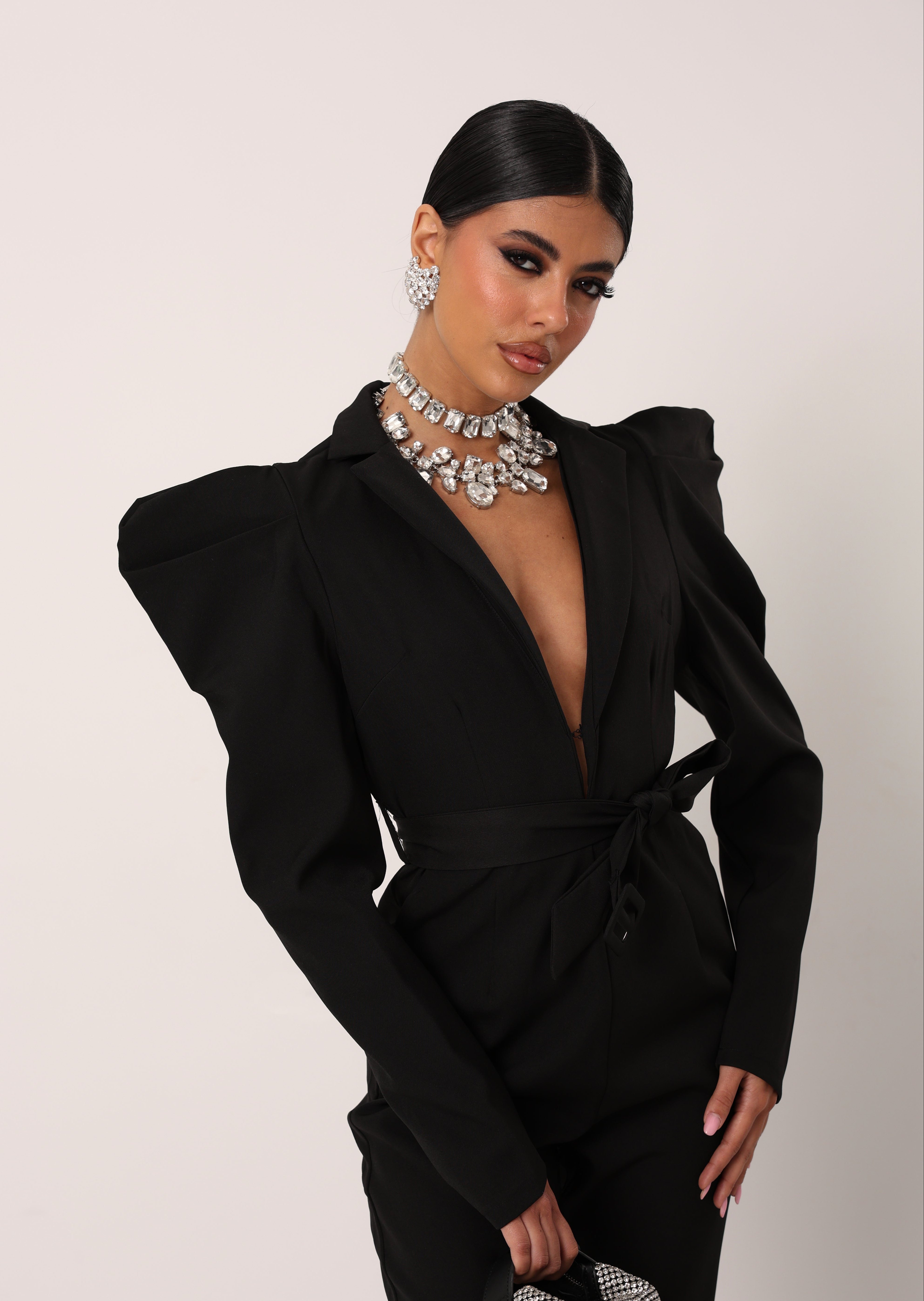 TUTA RUMA NERA + CINTURA