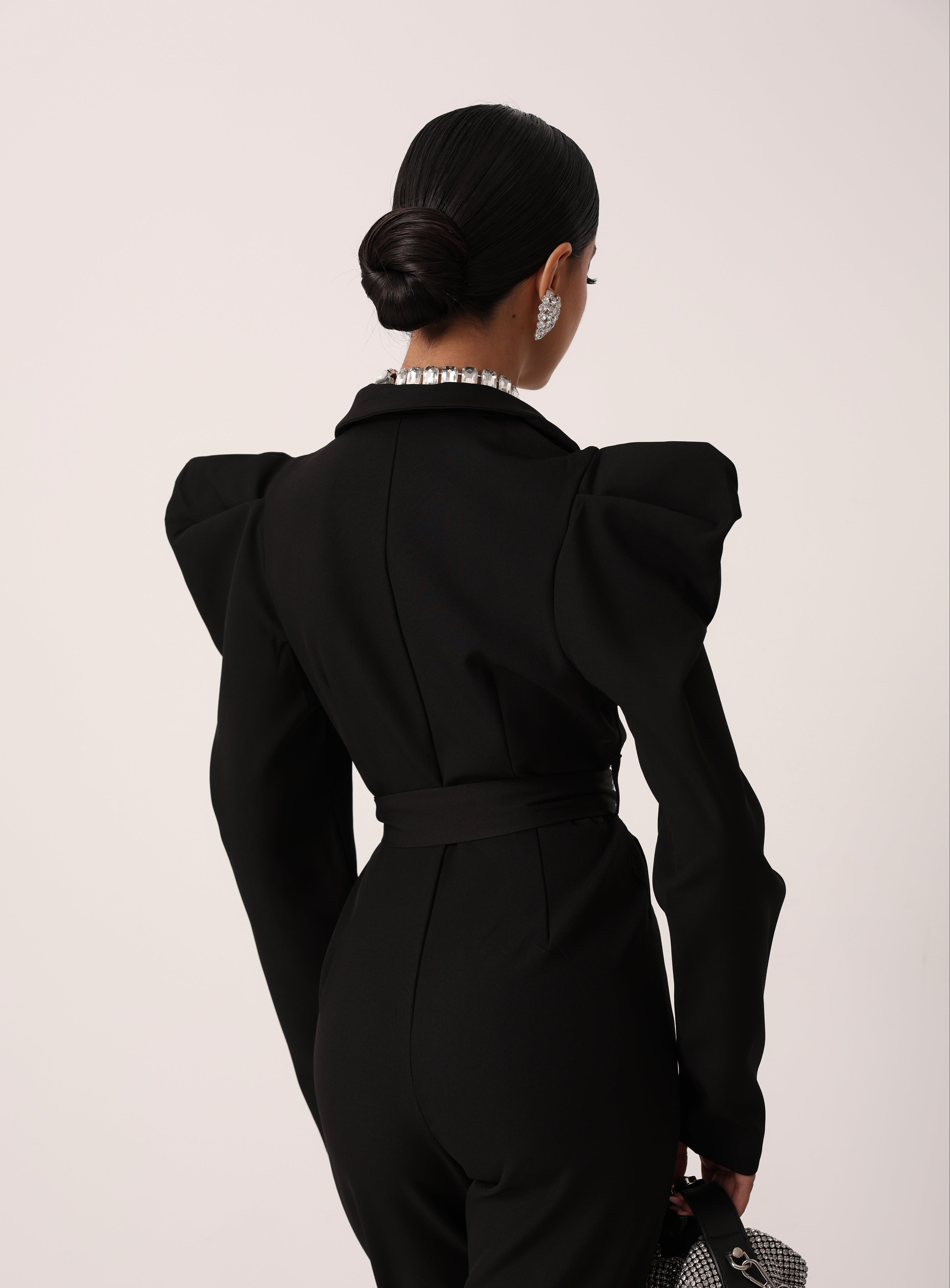 TUTA RUMA NERA + CINTURA