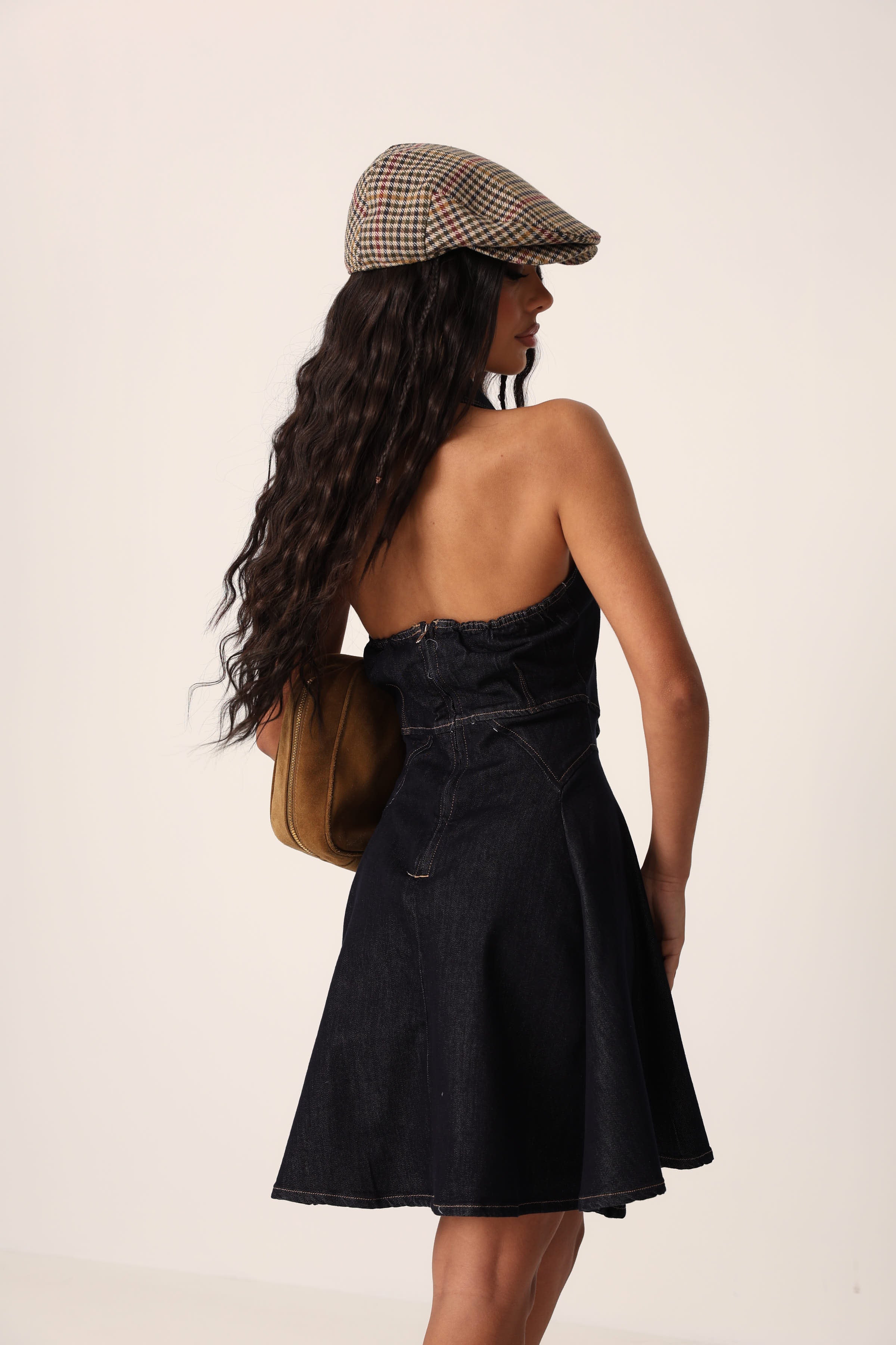 VESTITO SAMANTHA DENIM SCURO