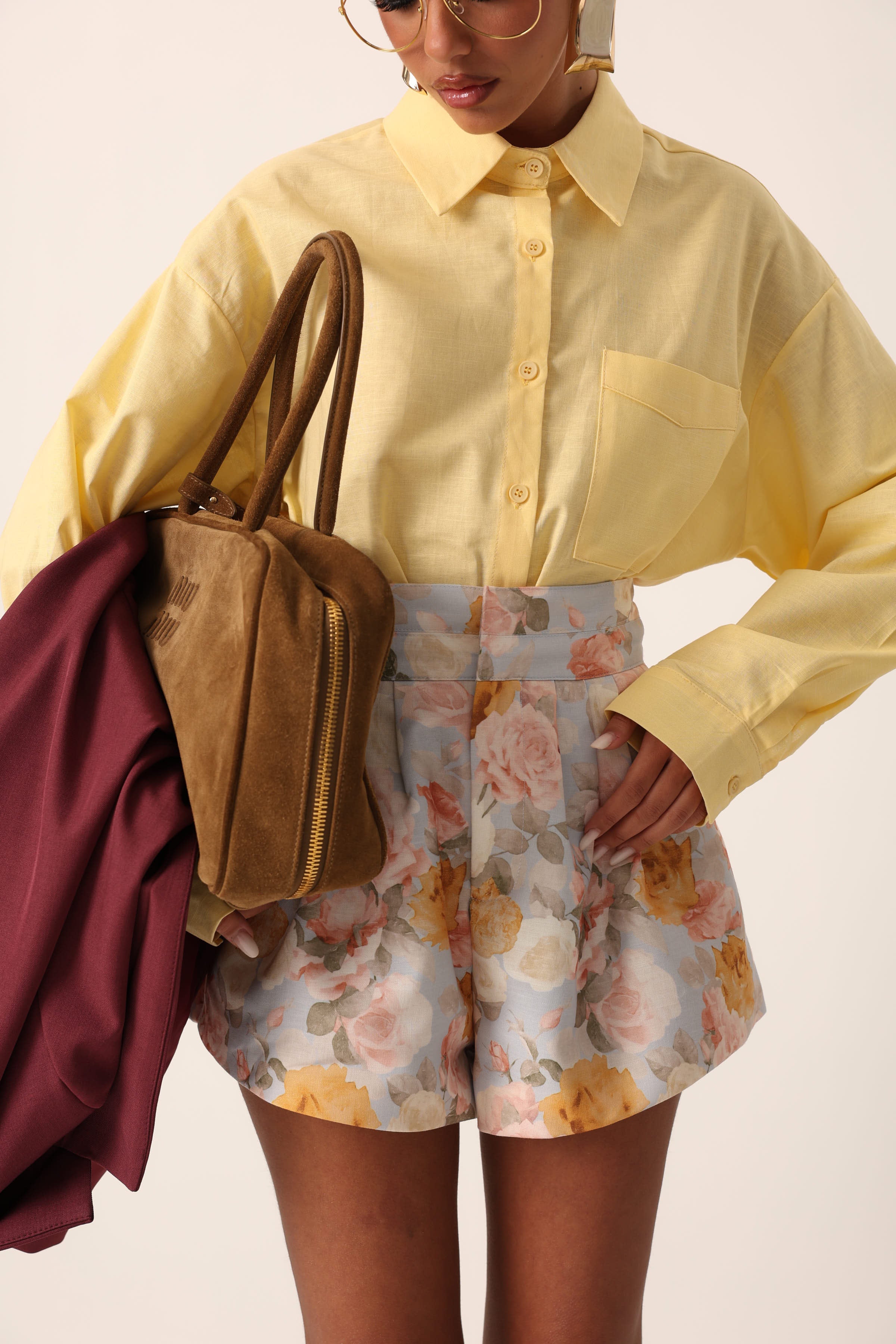 CAMICIA TASCA CHARLIE GIALLA