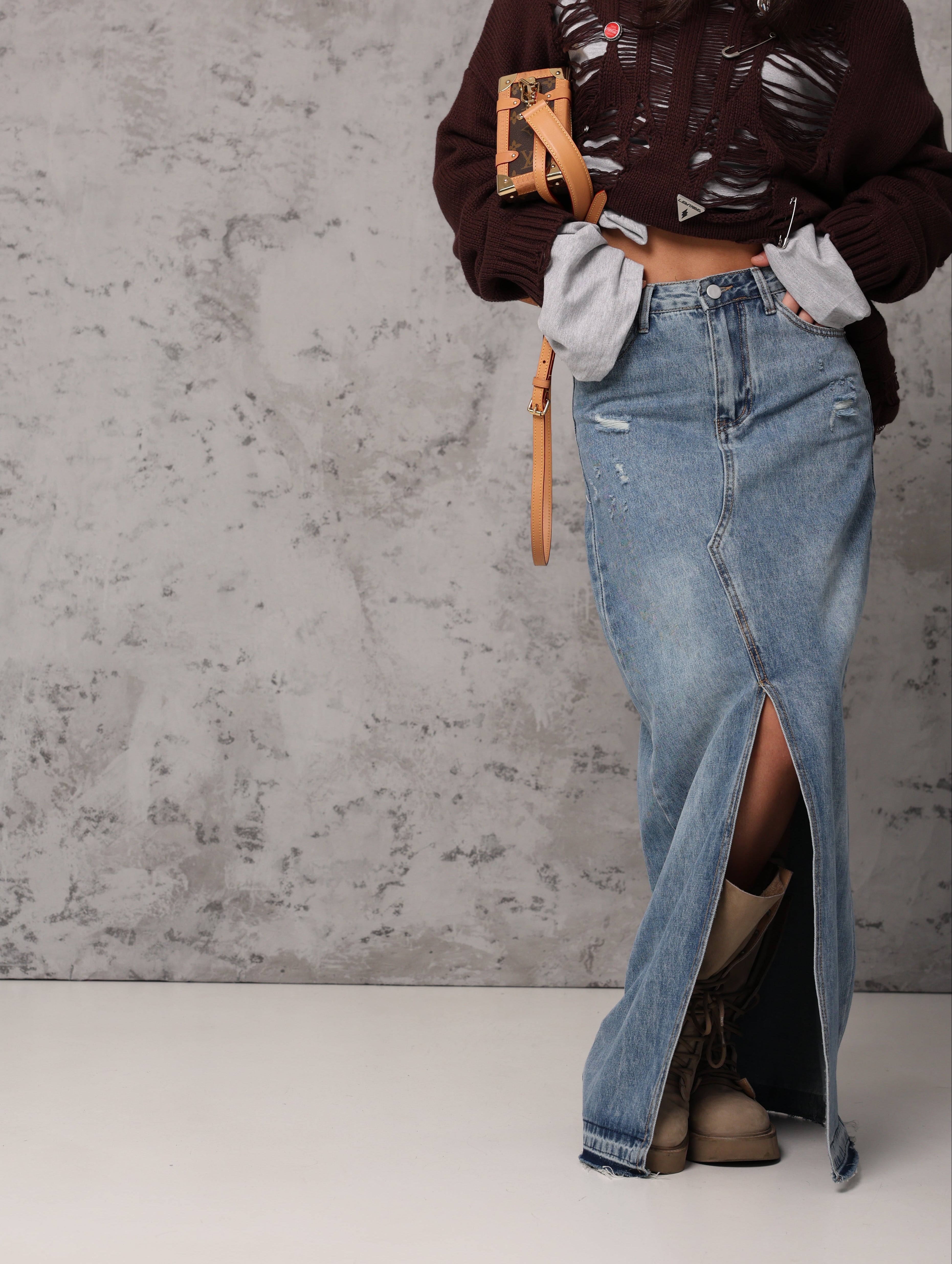 LONGUETTE THURSDAY DENIM CHIARO