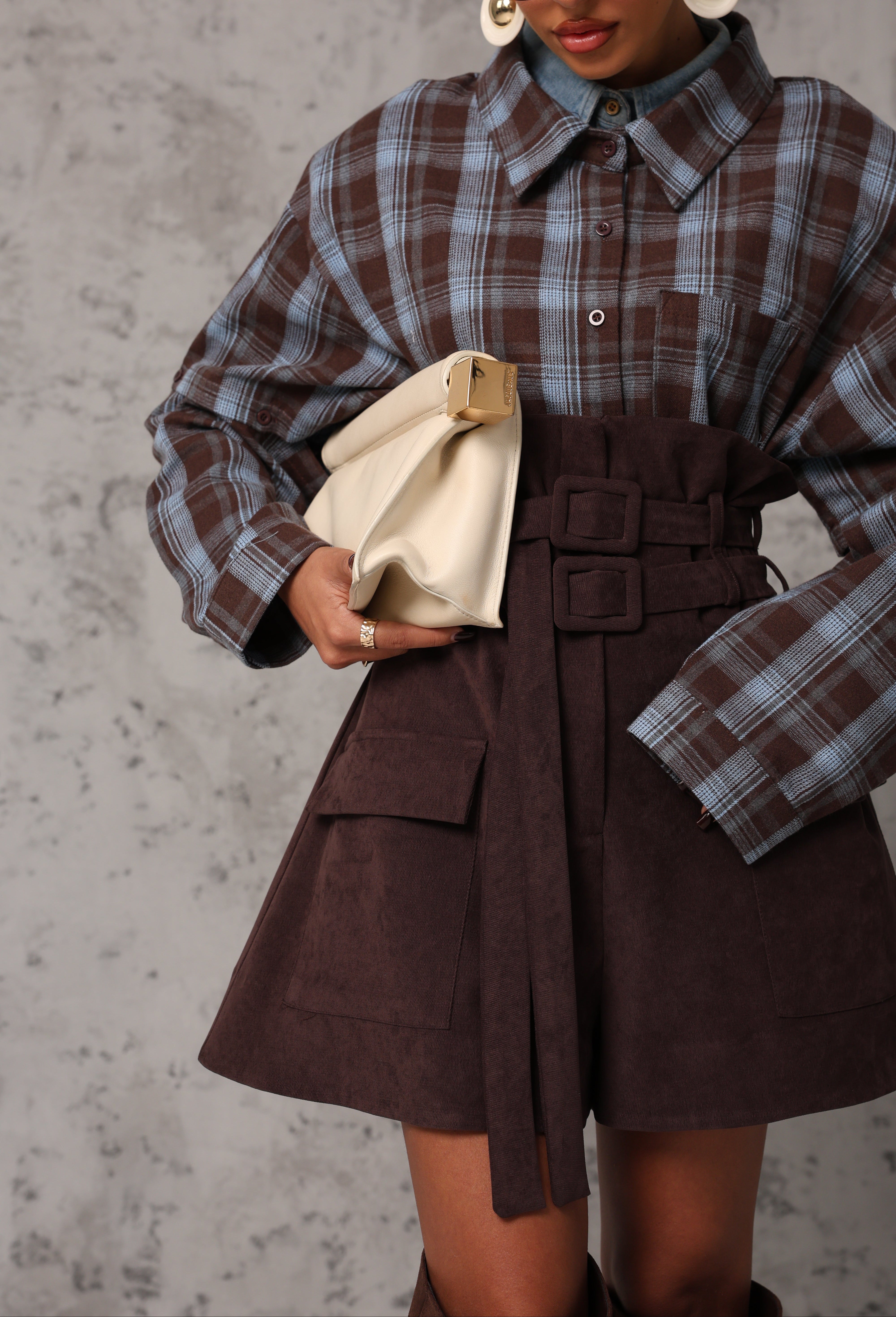 BERMUDA NAIROBI MARRONI BY MARZIA MANGO