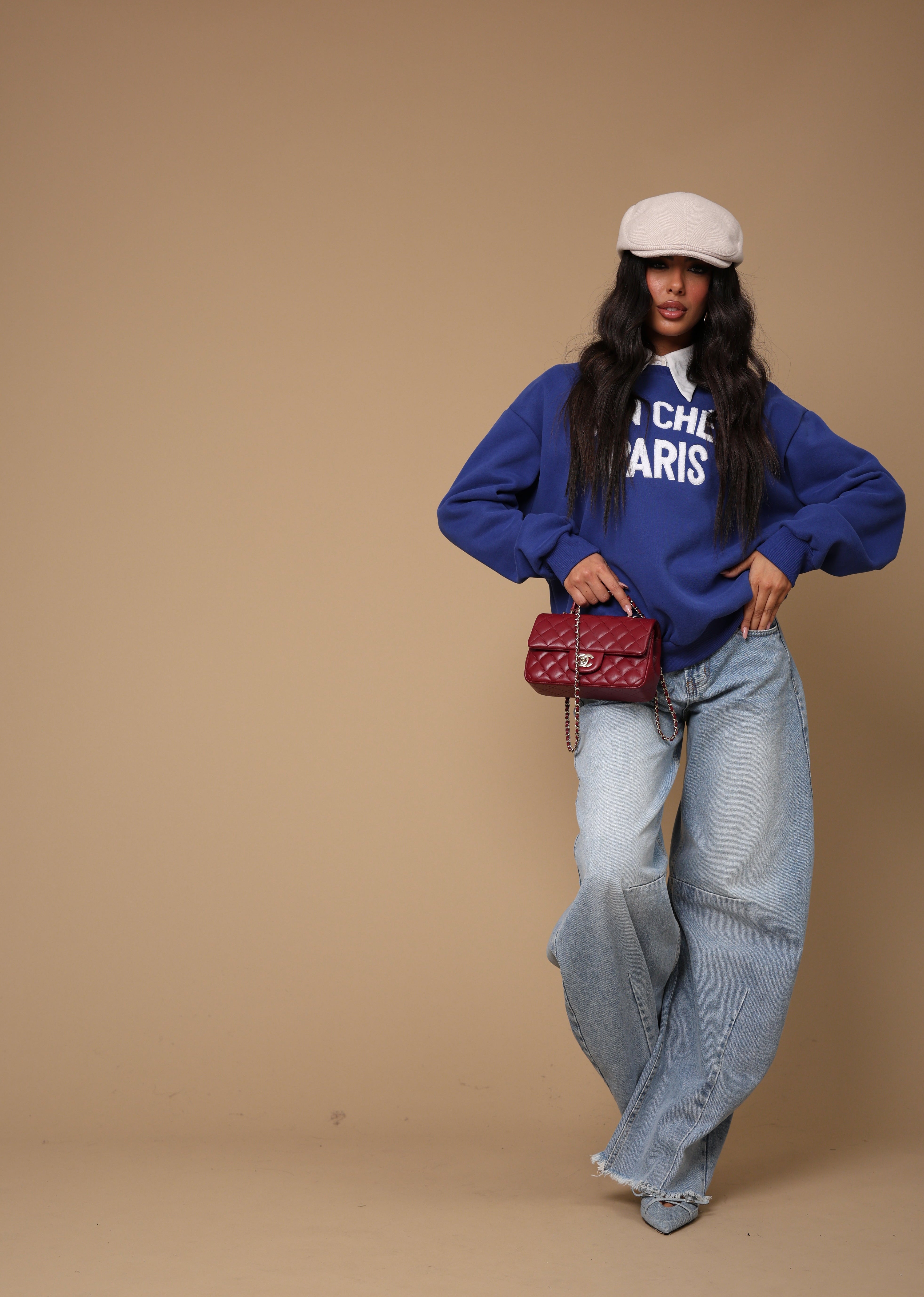 JEANS SFRANGIATO AGNES DENIM CHIARO