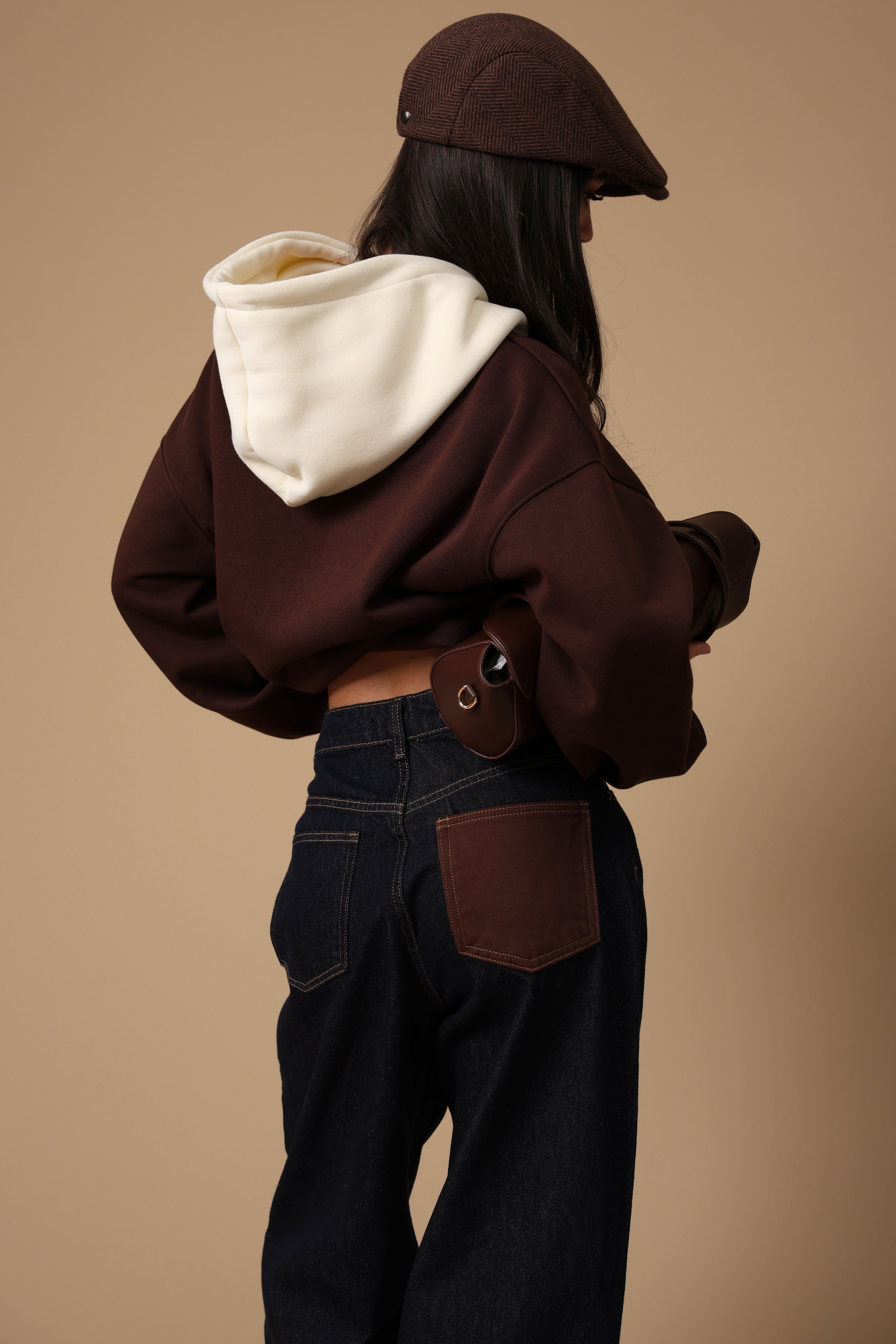 JEANS CLEMENTINO MARRONE