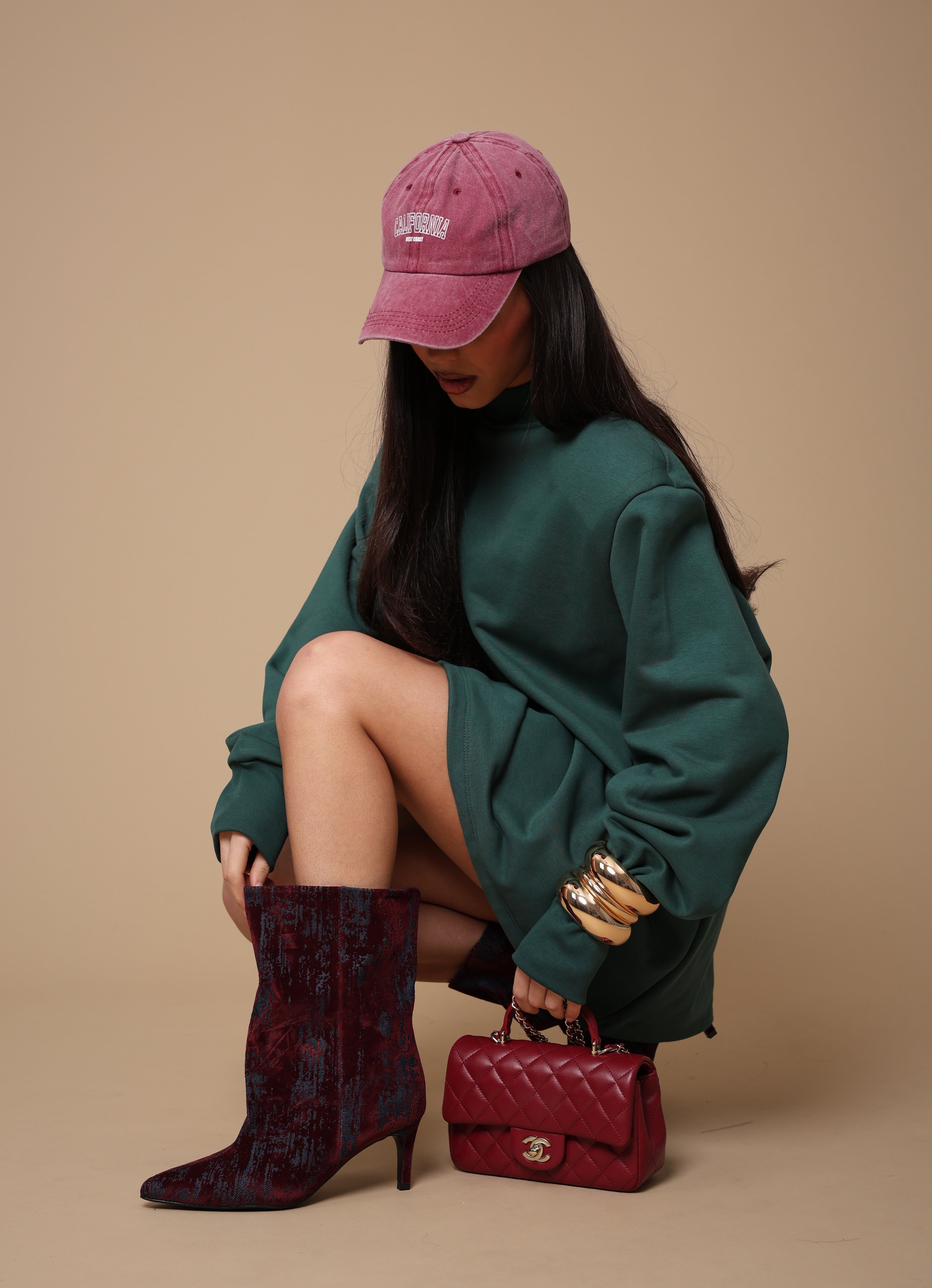 STIVALI BASSI MARION BORDEAUX