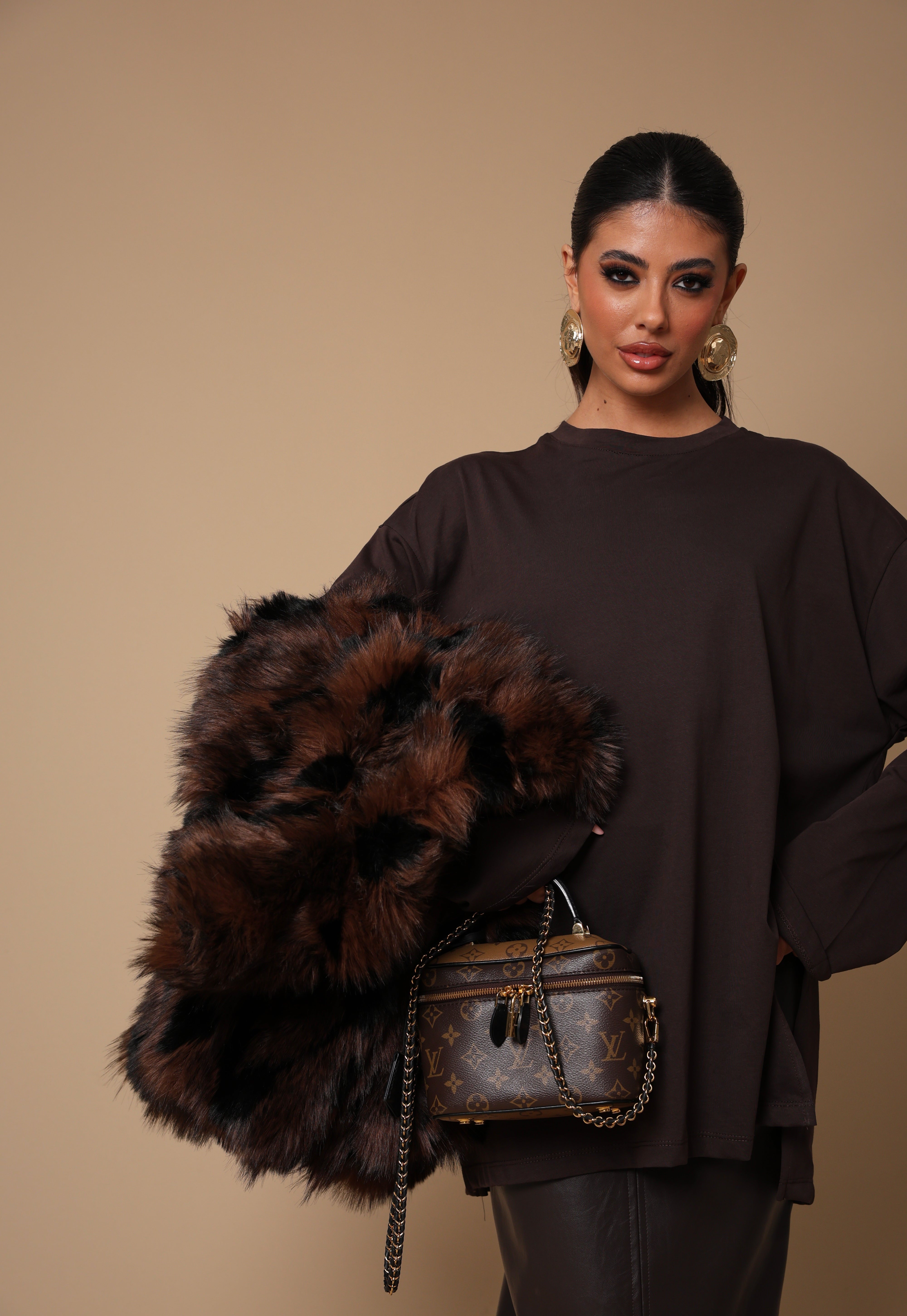 MAGLIA LUCY MARRONE