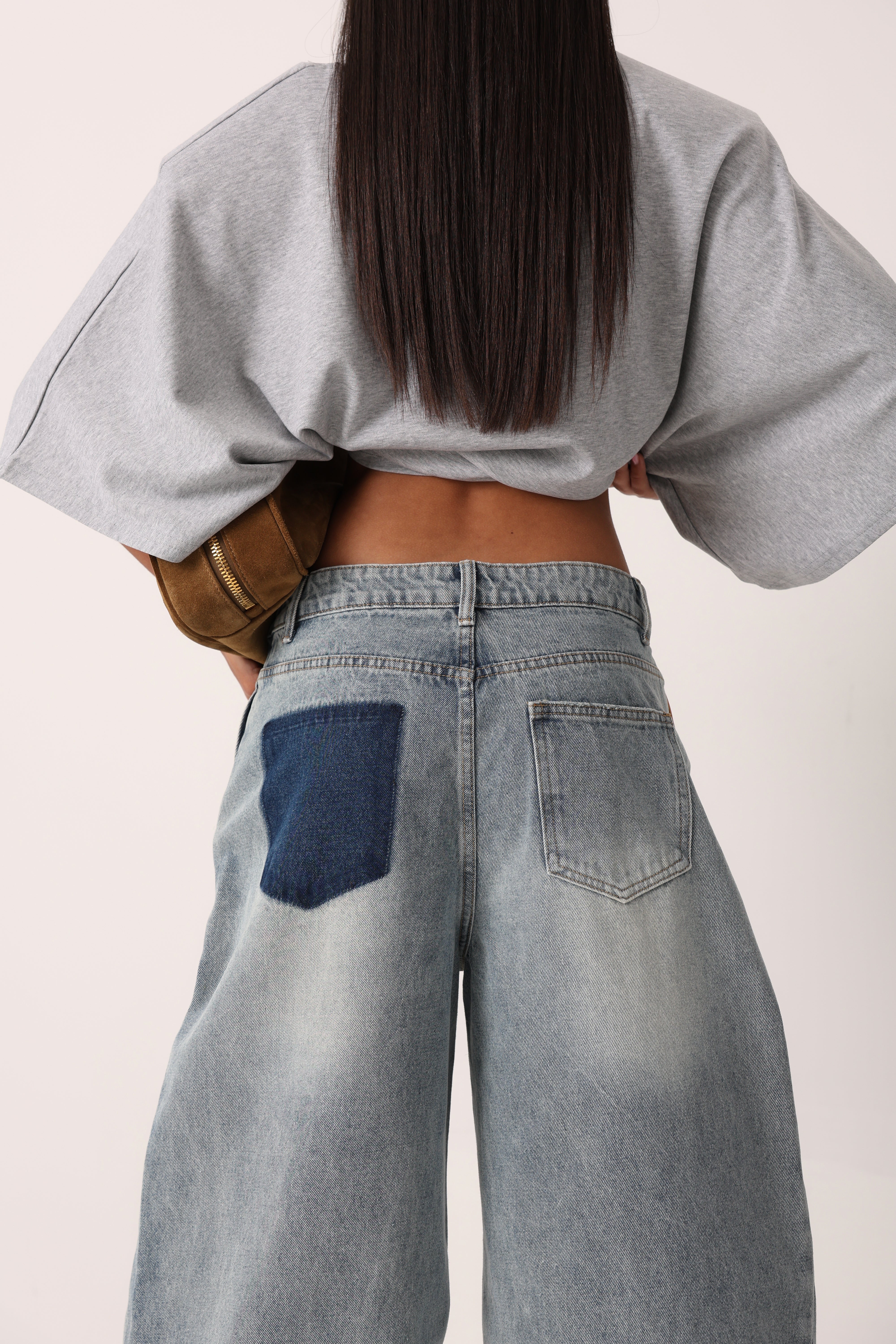 JEANS TIK-TOK DOPPIO BUSTINO