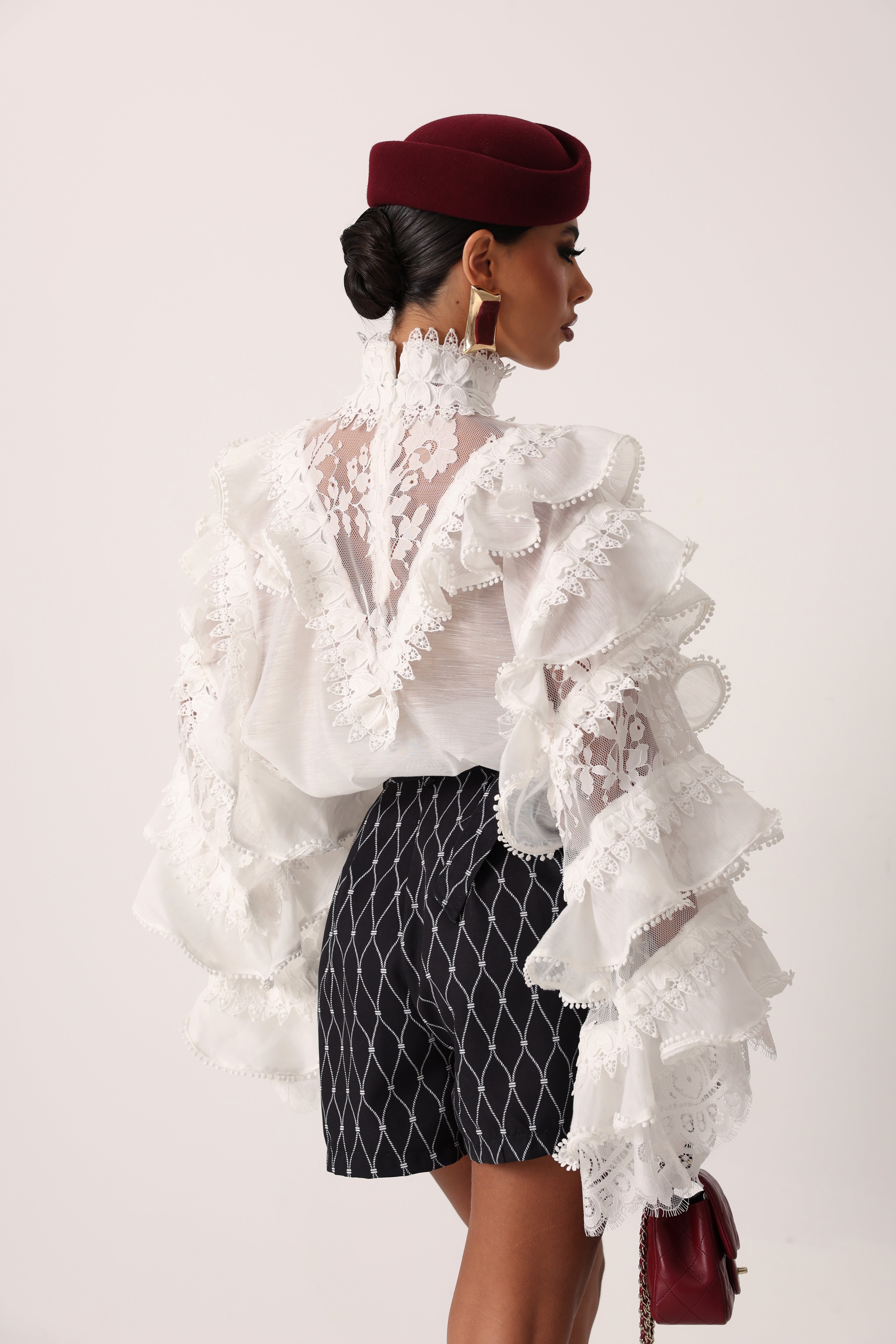 BLUSA SEMITRASPARENTE WENDY BIANCA