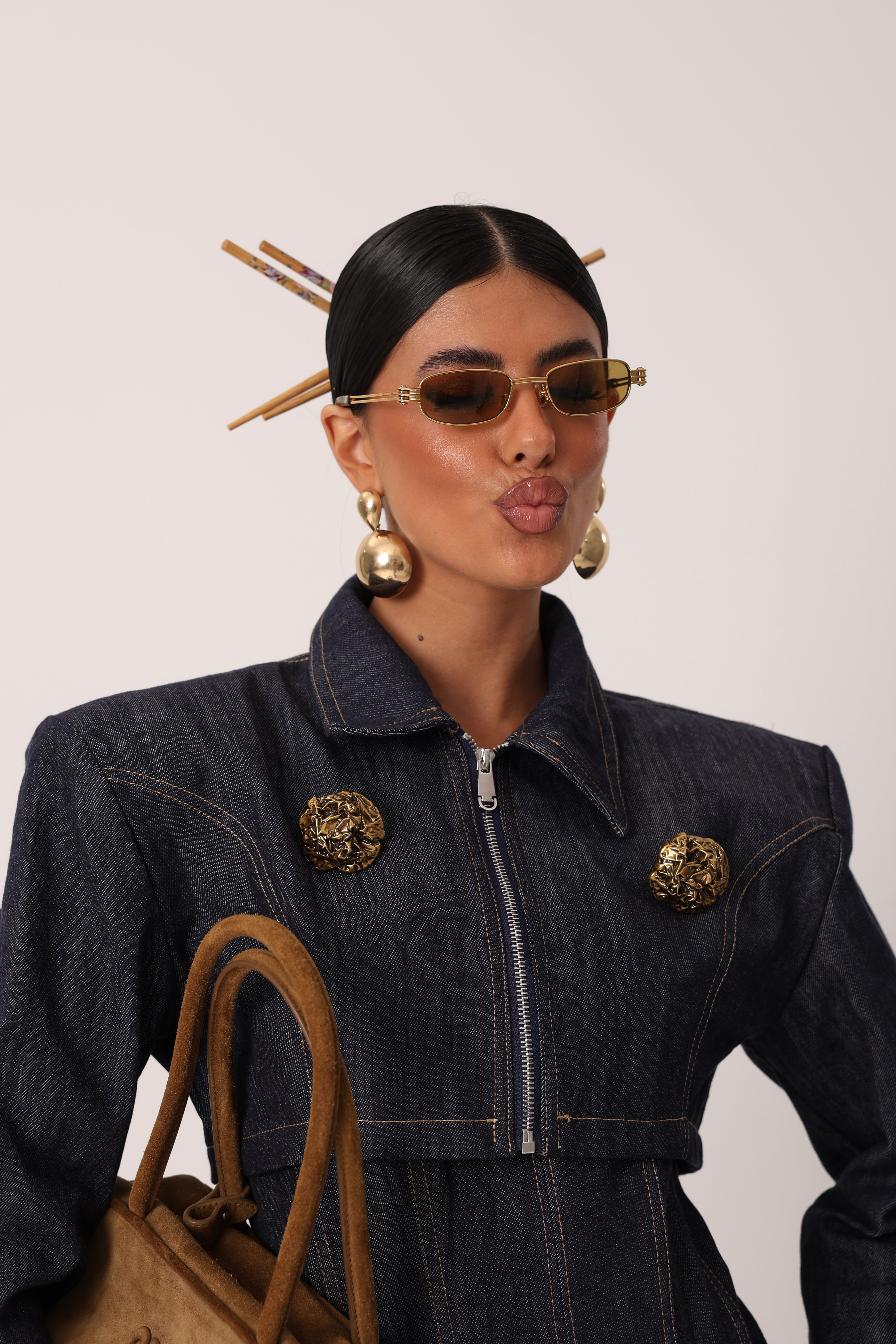 COORDINATO ORAYA DENIM SCURO