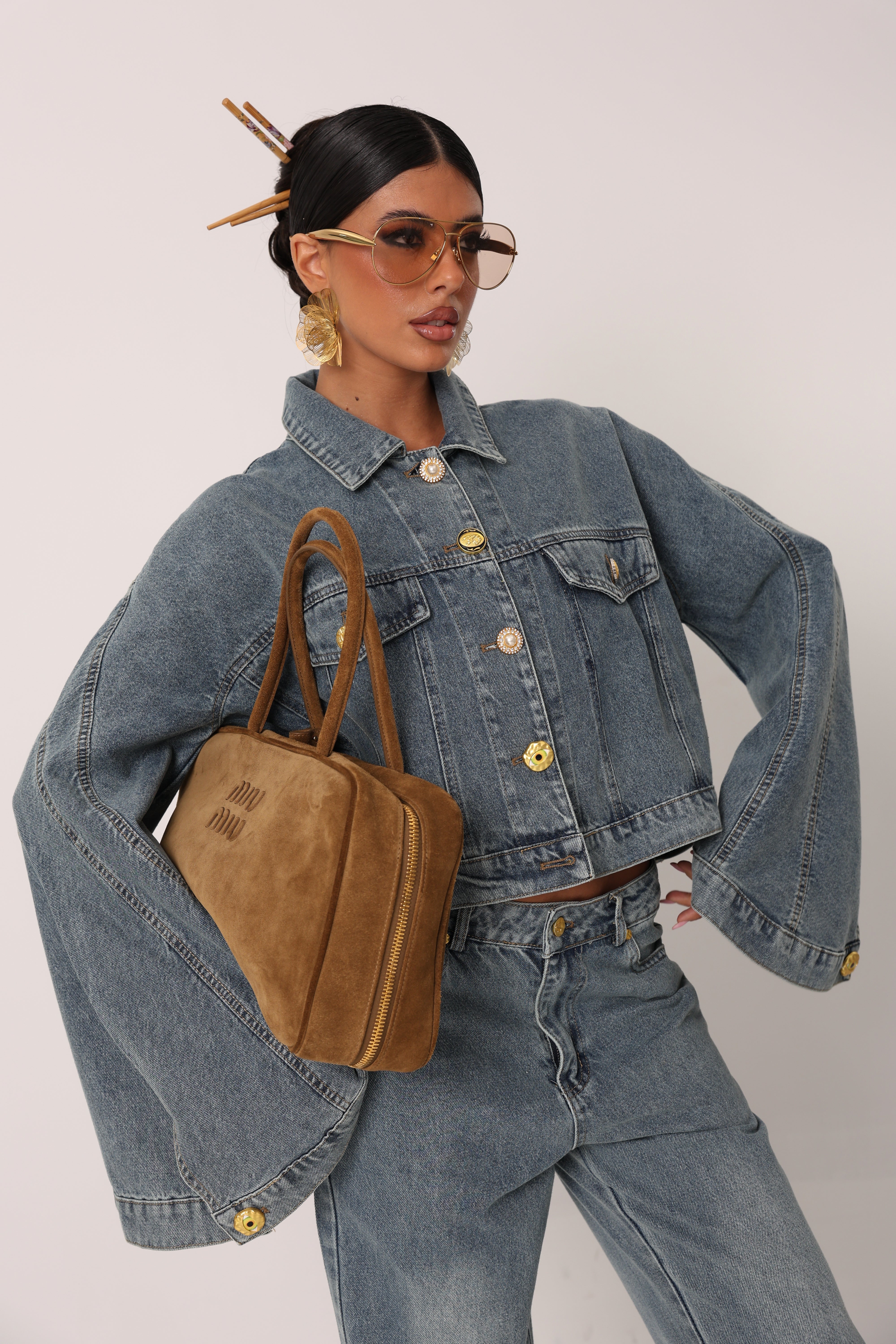 COORDINATO MELLY DENIM BLUE