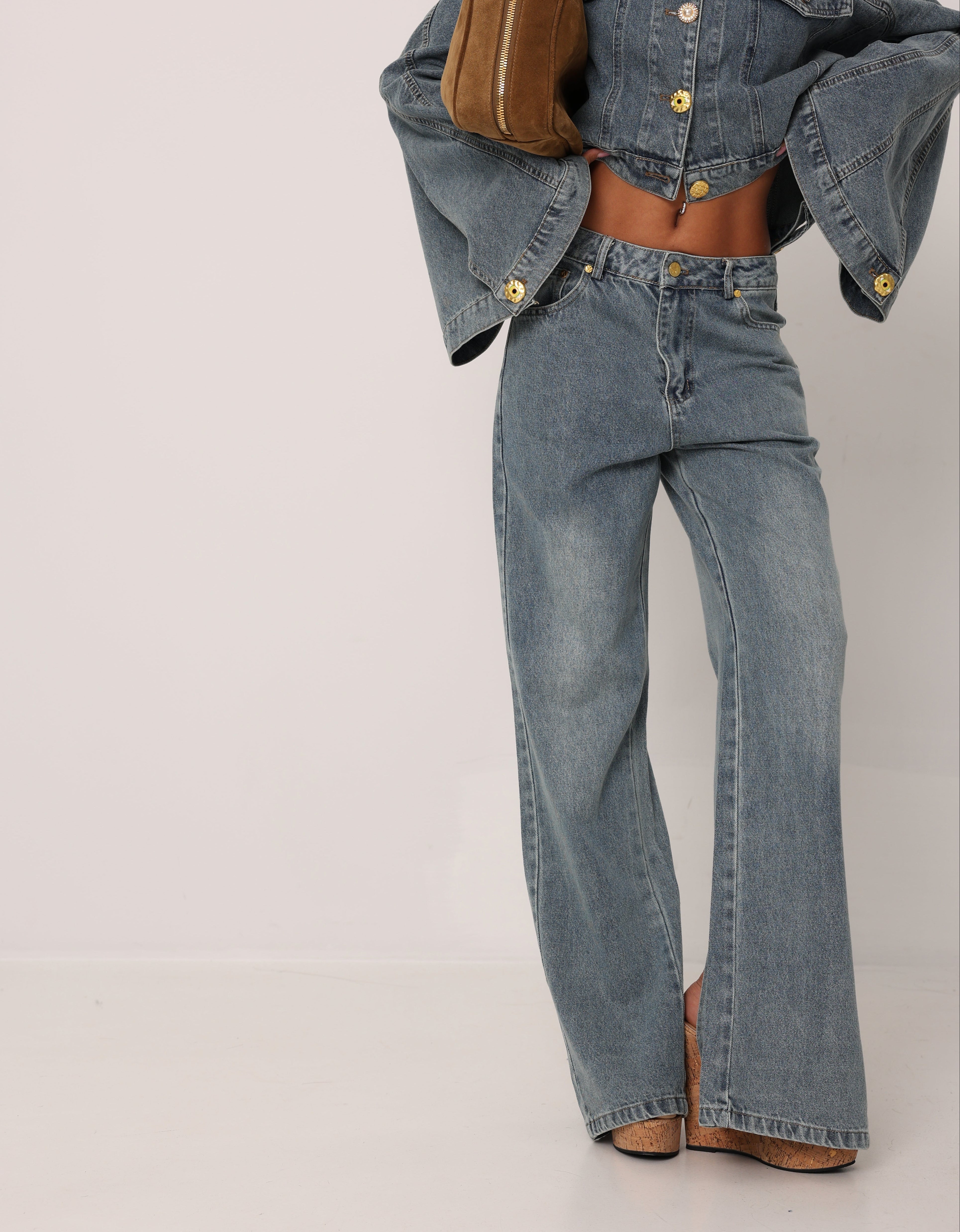 COORDINATO MELLY DENIM BLUE