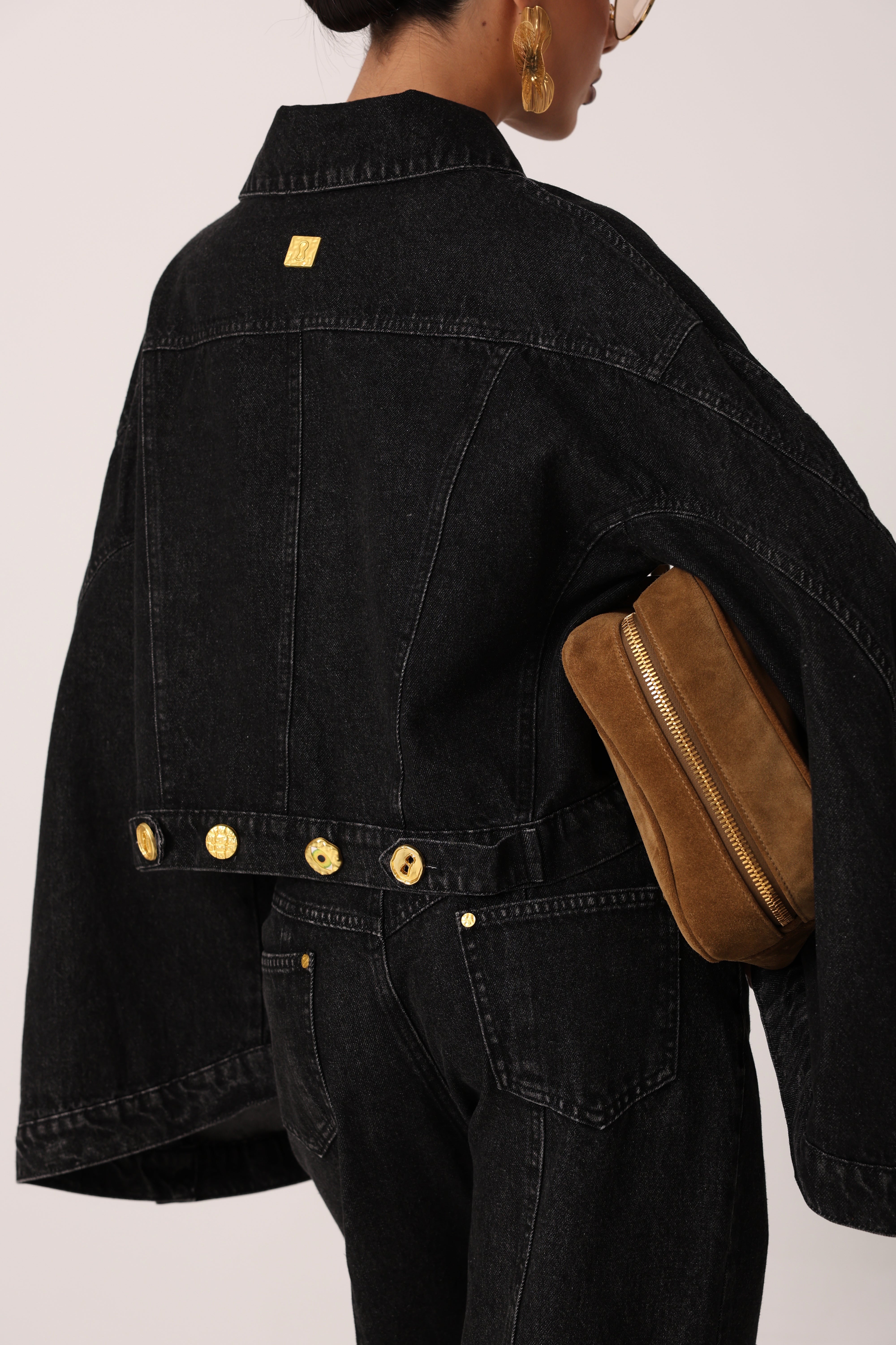 COORDINATO MELLY DENIM NERO