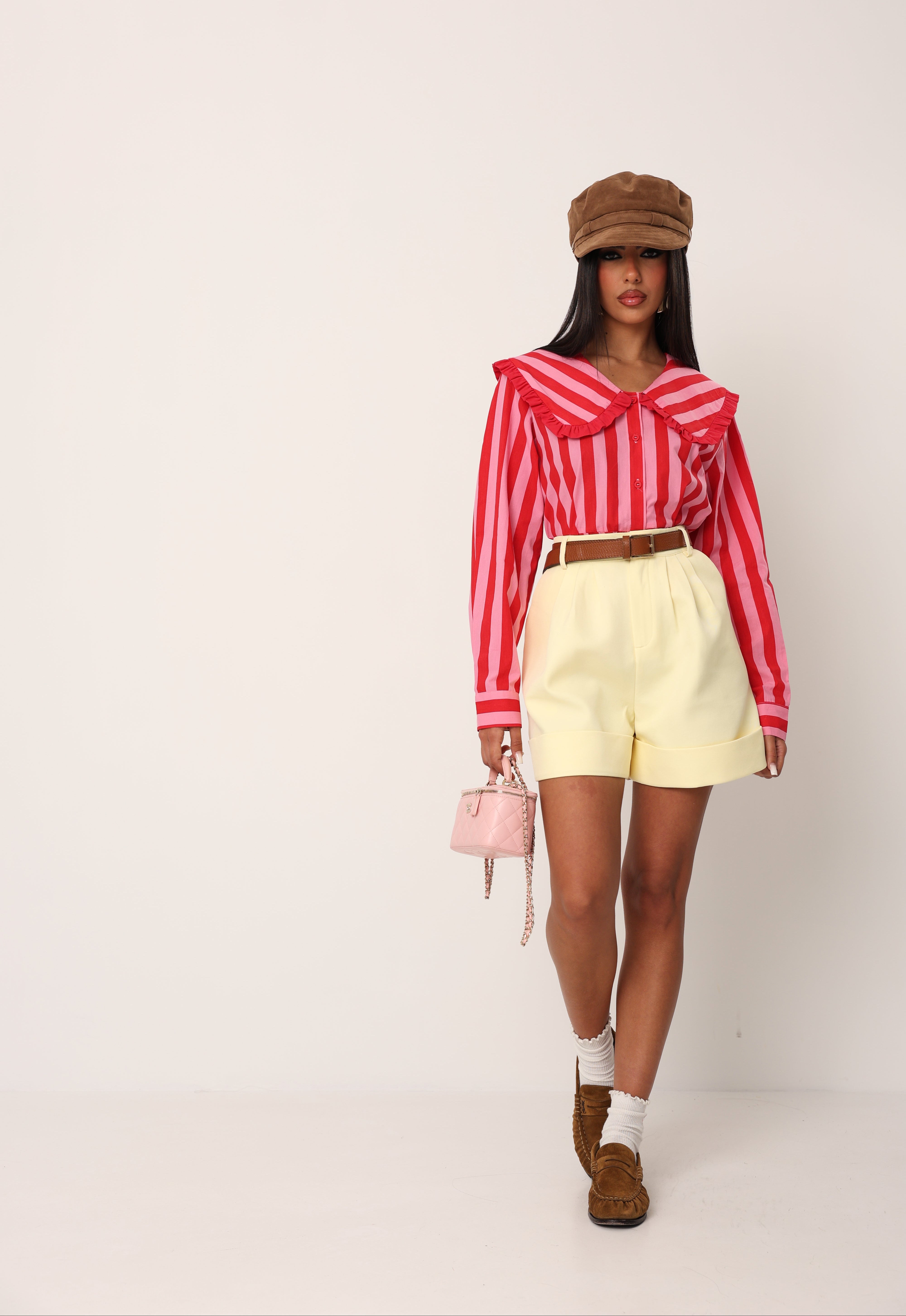 SHORTS PINCES KILA GIALLI