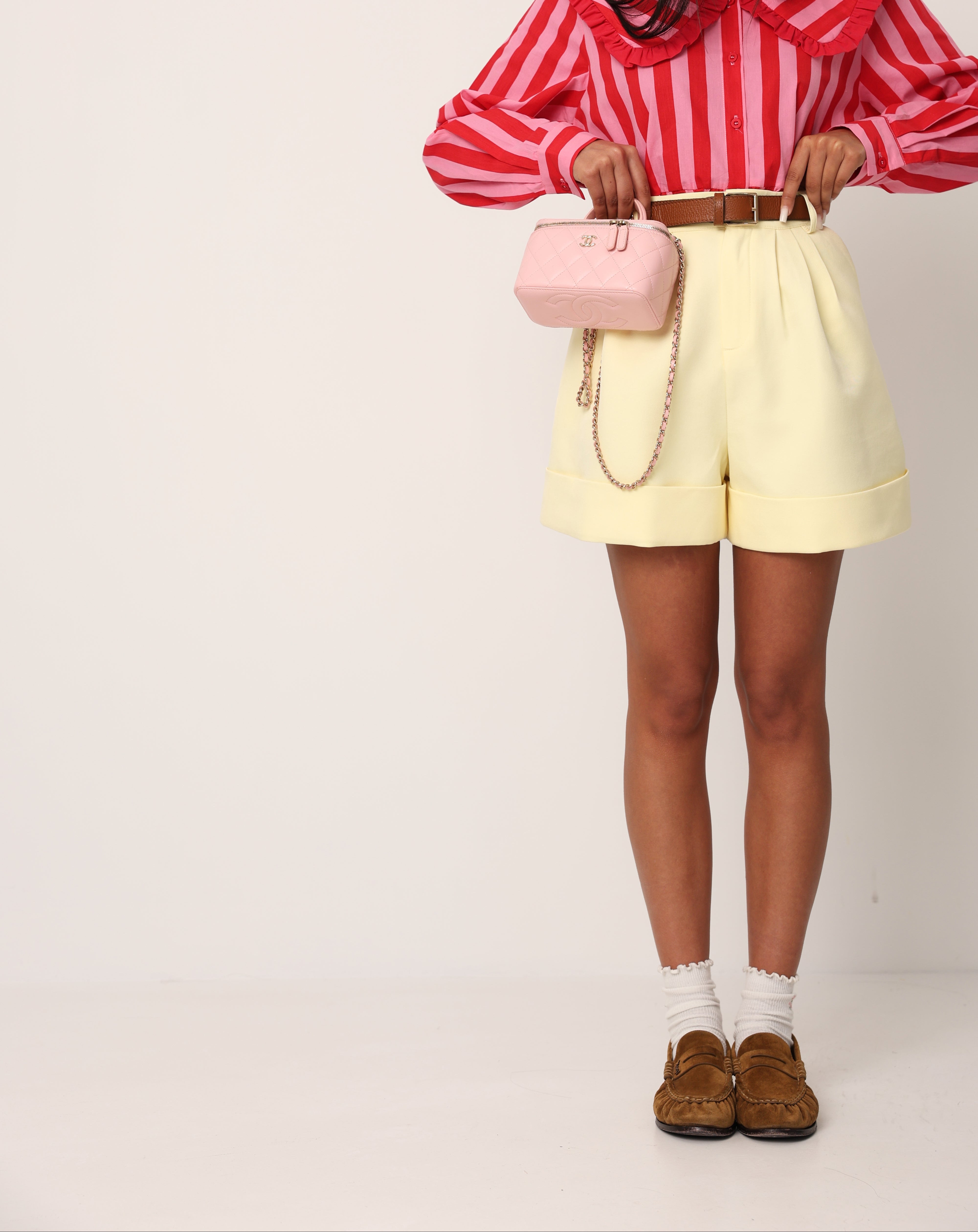 SHORTS PINCES KILA GIALLI