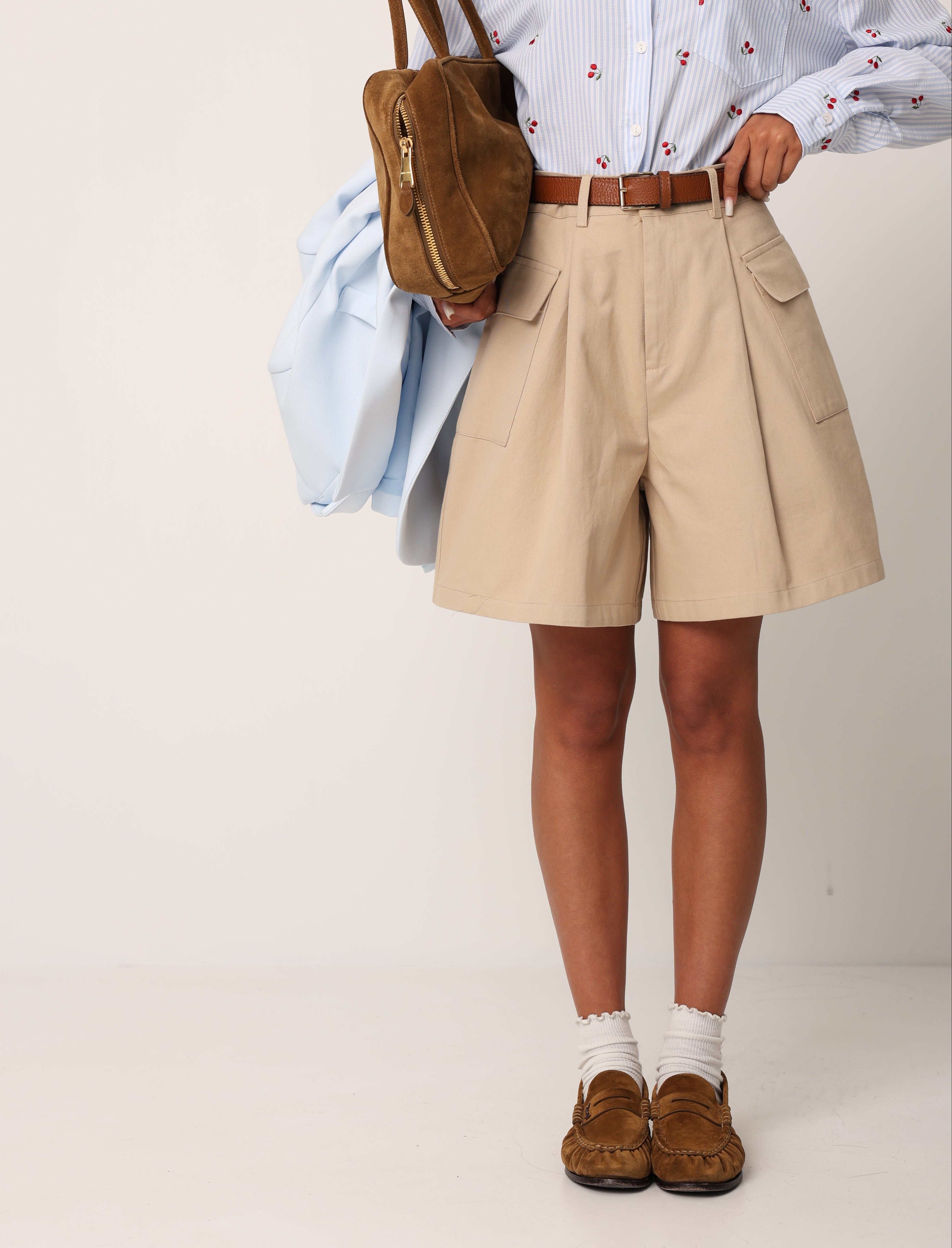 BERMUDA TASCONI KEVIN BEIGE