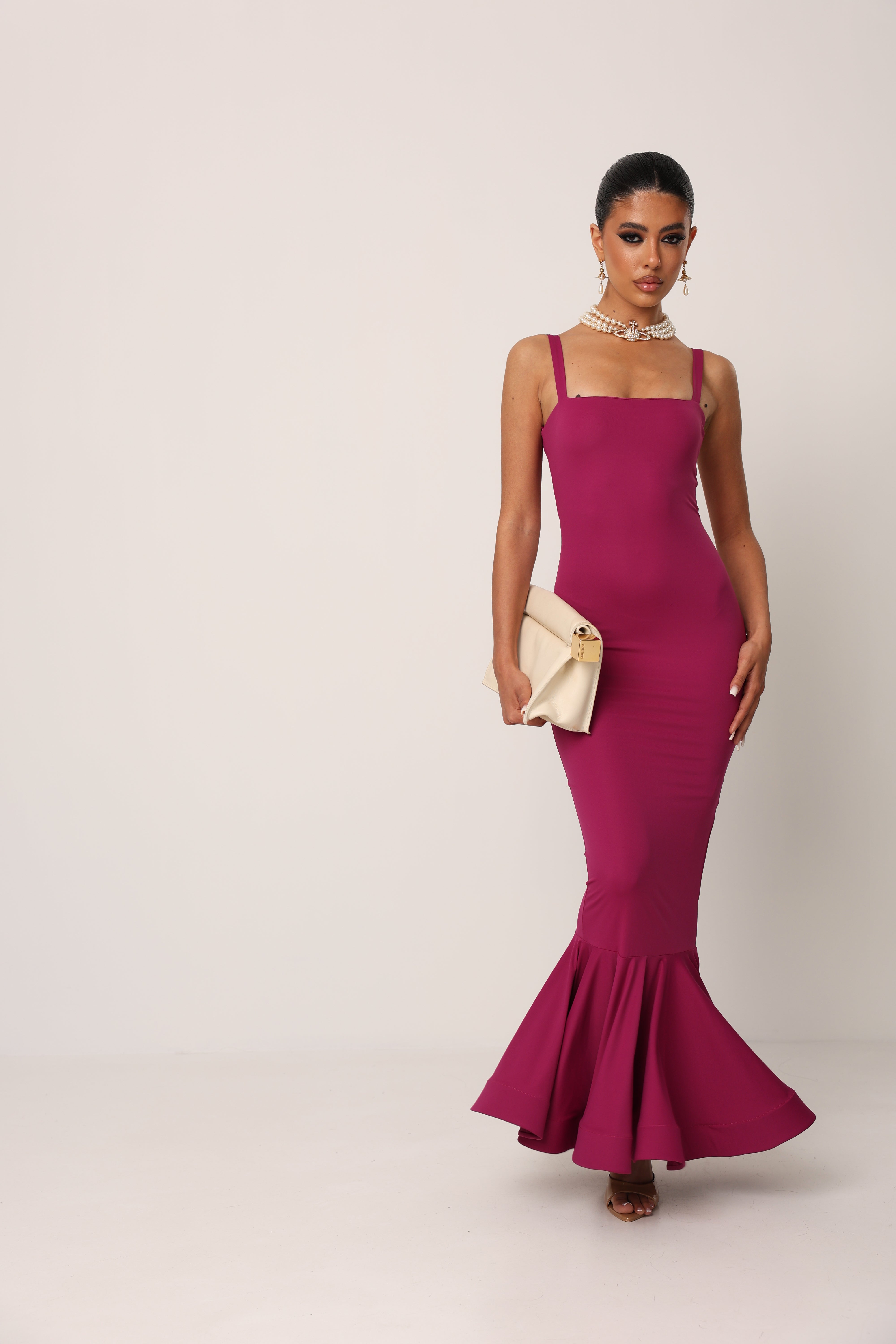 VESTITO BE CHIC MAGENTA BY MARZIA MANGO