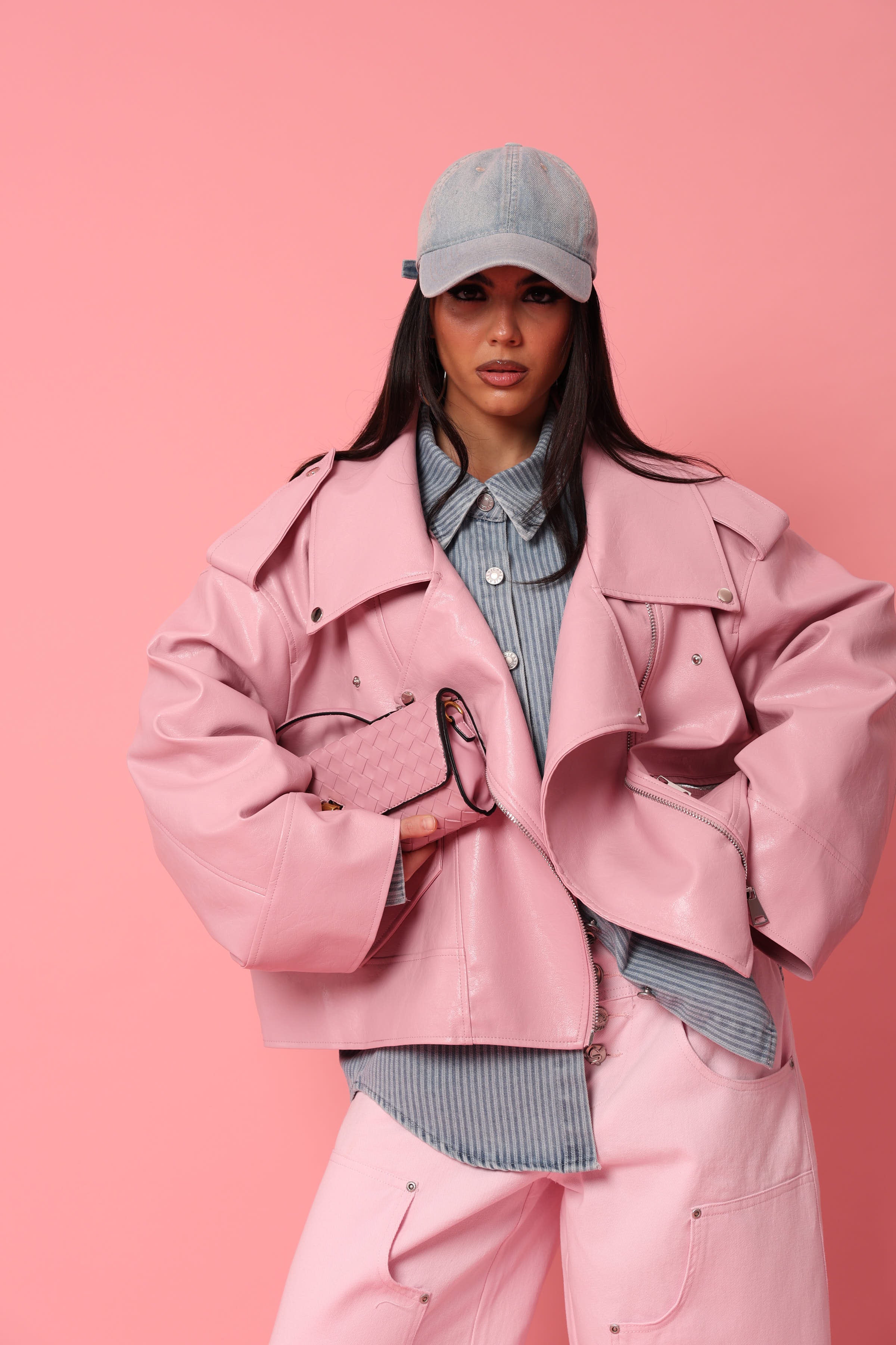 CHIODO ECOPELLE WEEK ROSA