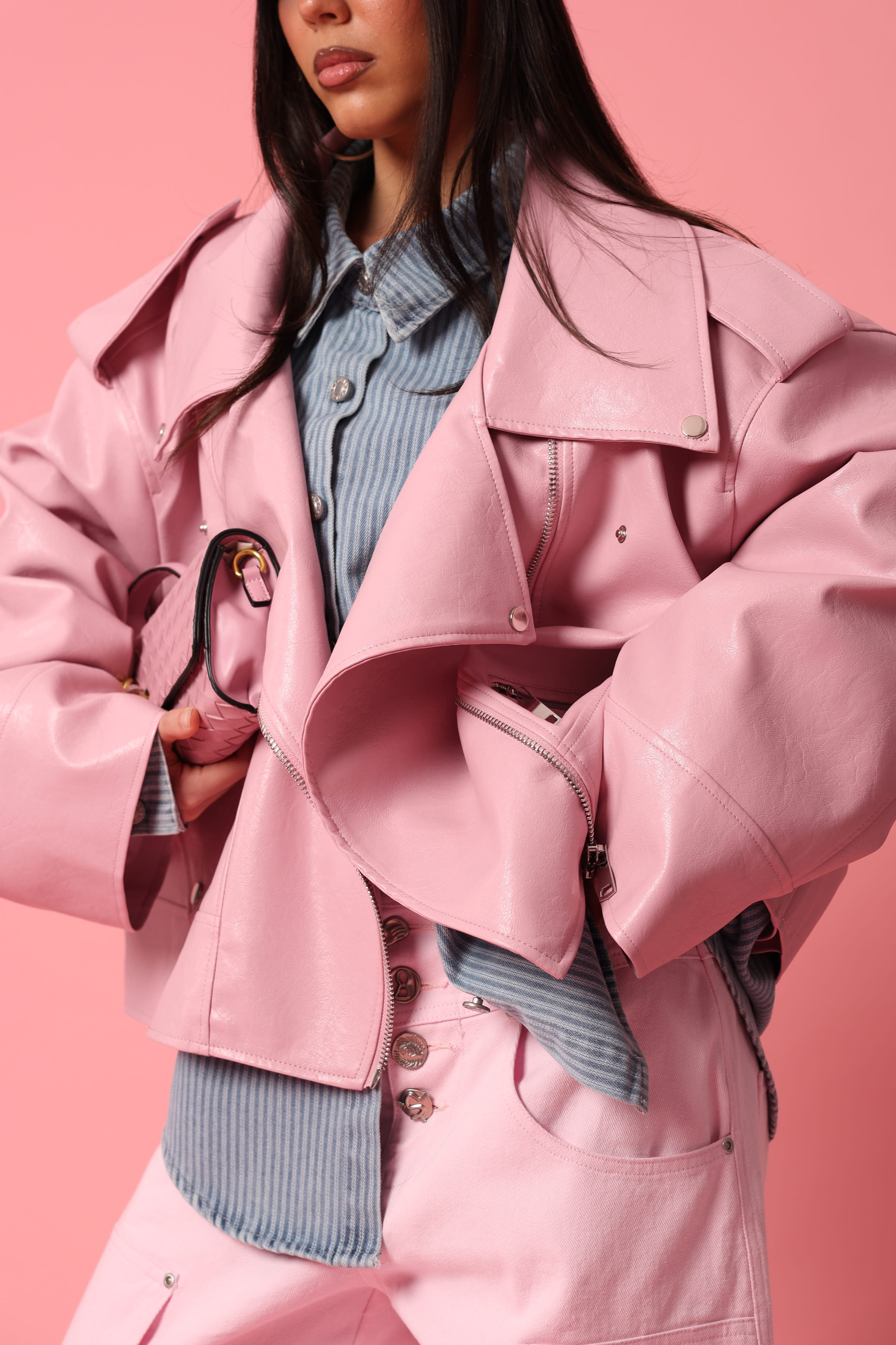 CHIODO ECOPELLE WEEK ROSA