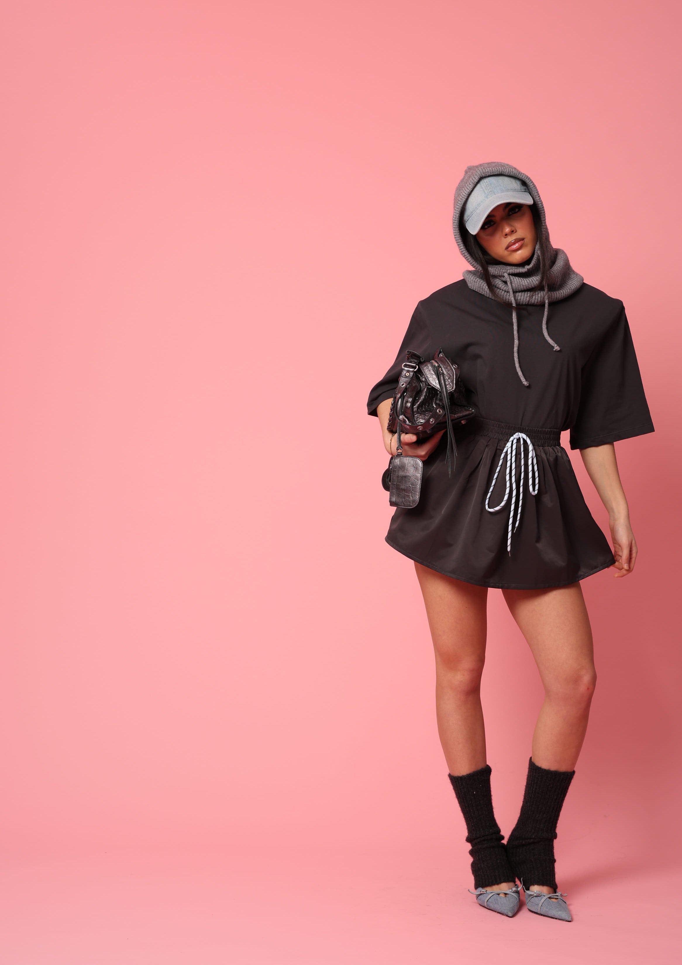 PANTAGONNA LACCI MORGANA GRIGIO ANTRACITE