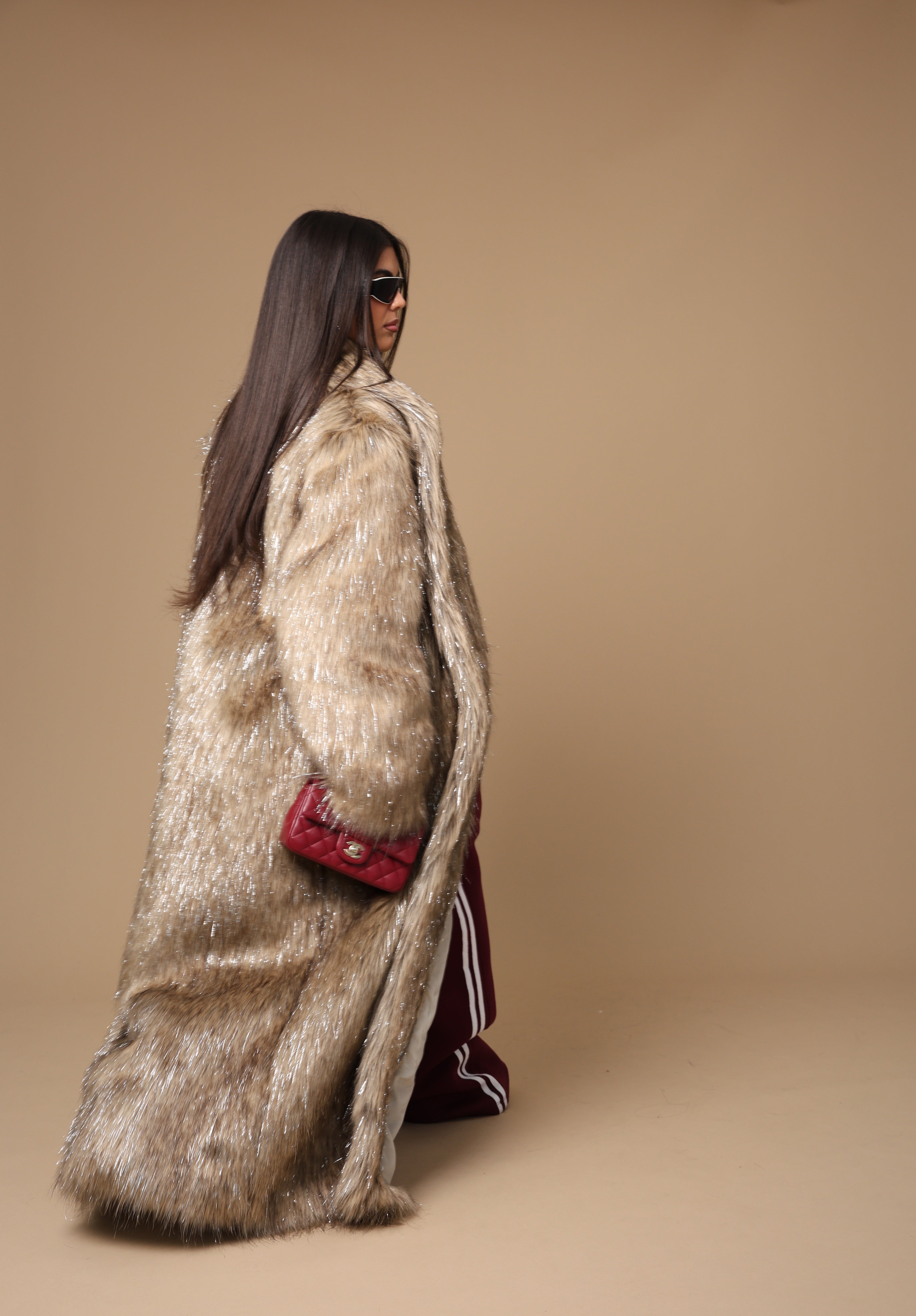 ECO-PELLICCIA MUSTANG BEIGE BY MARZIA MANGO