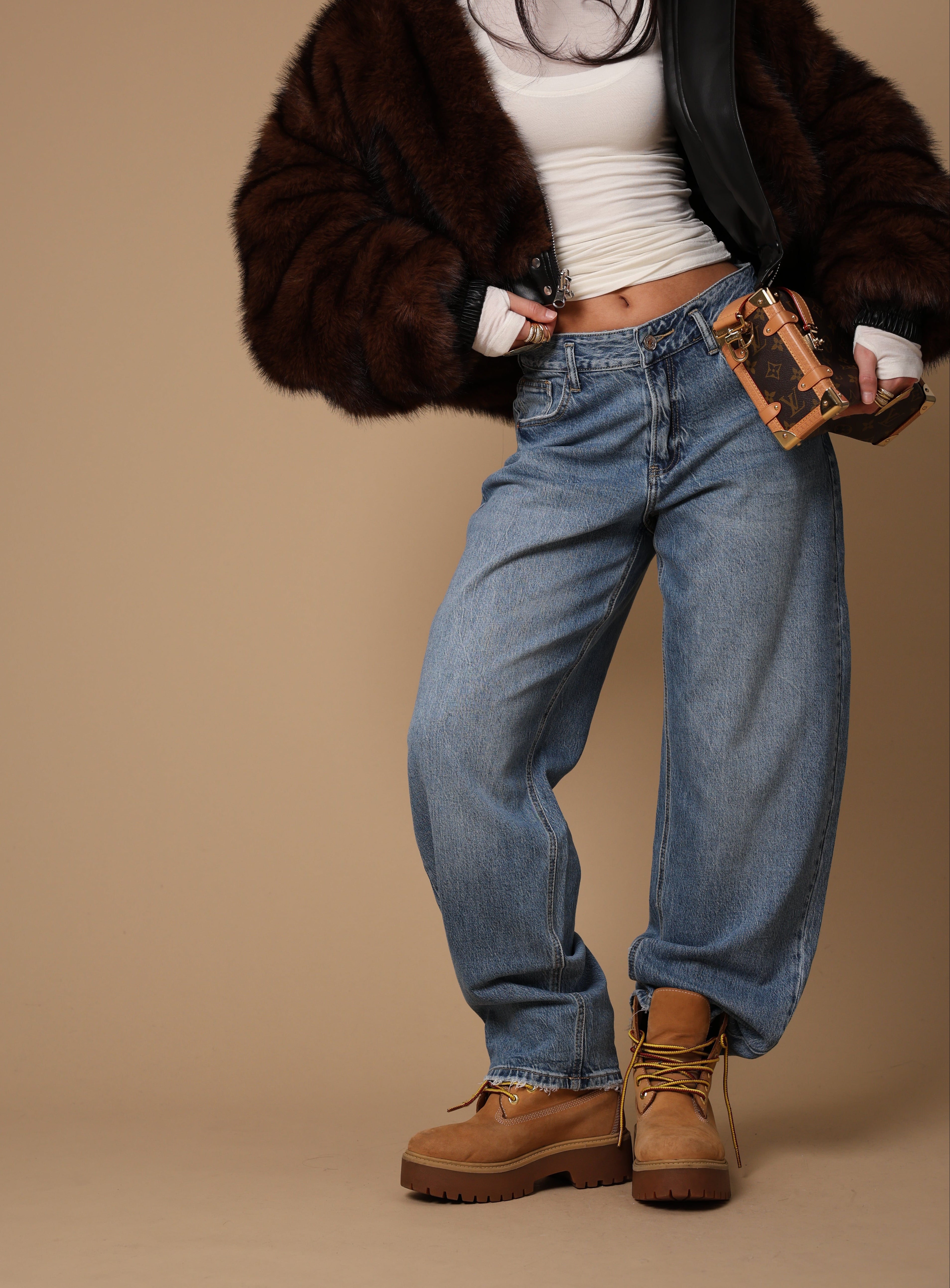 JEANS GABRY DENIM CHIARO