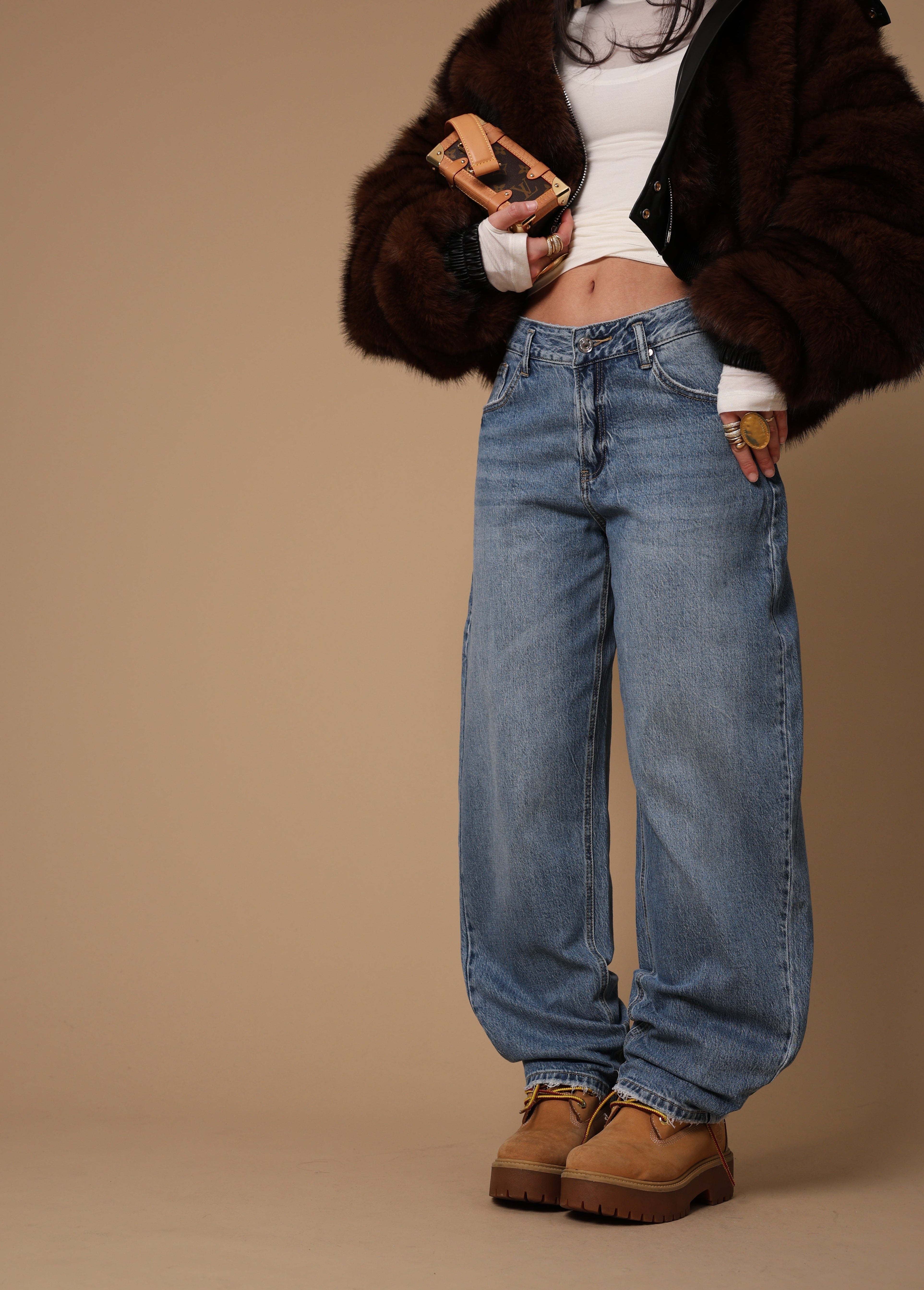 JEANS GABRY DENIM CHIARO