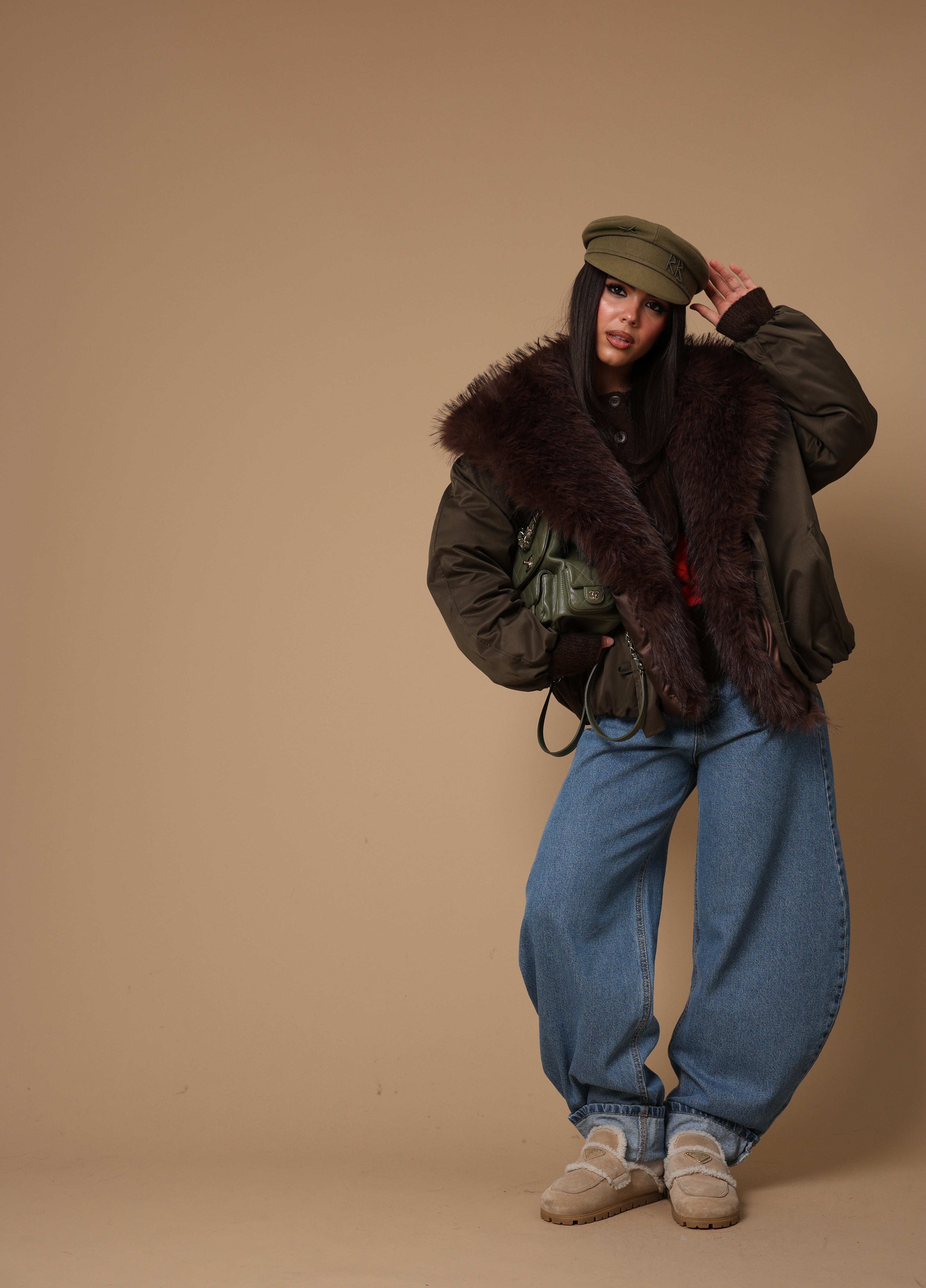 JEANS BALLOON CAROLINA DENIM CHIARO