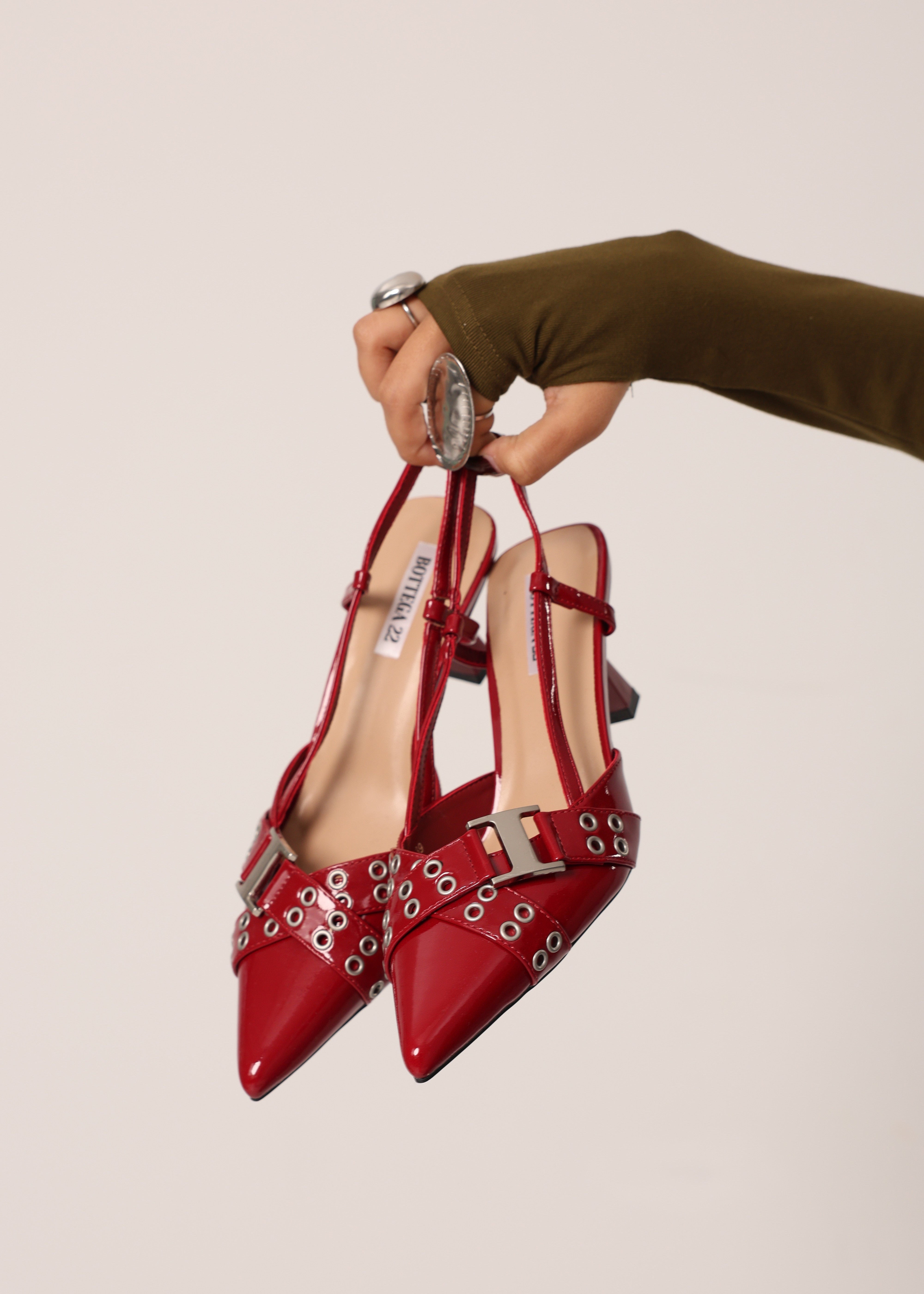 SLINGBACK FIBBIE SERENA ROSSE