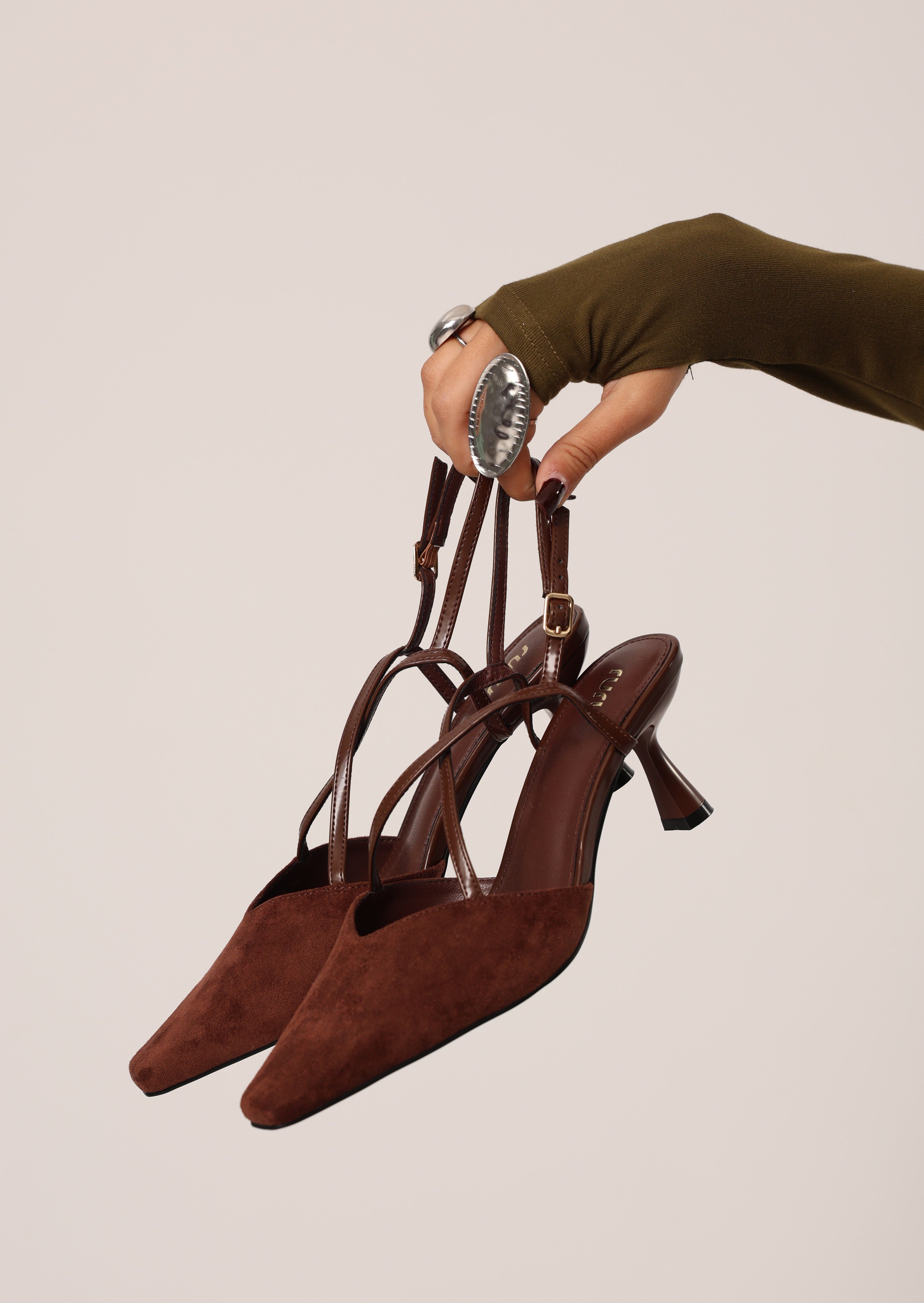 SLINGBACK ECOCAMOSCIO ASTERIA MARRONI