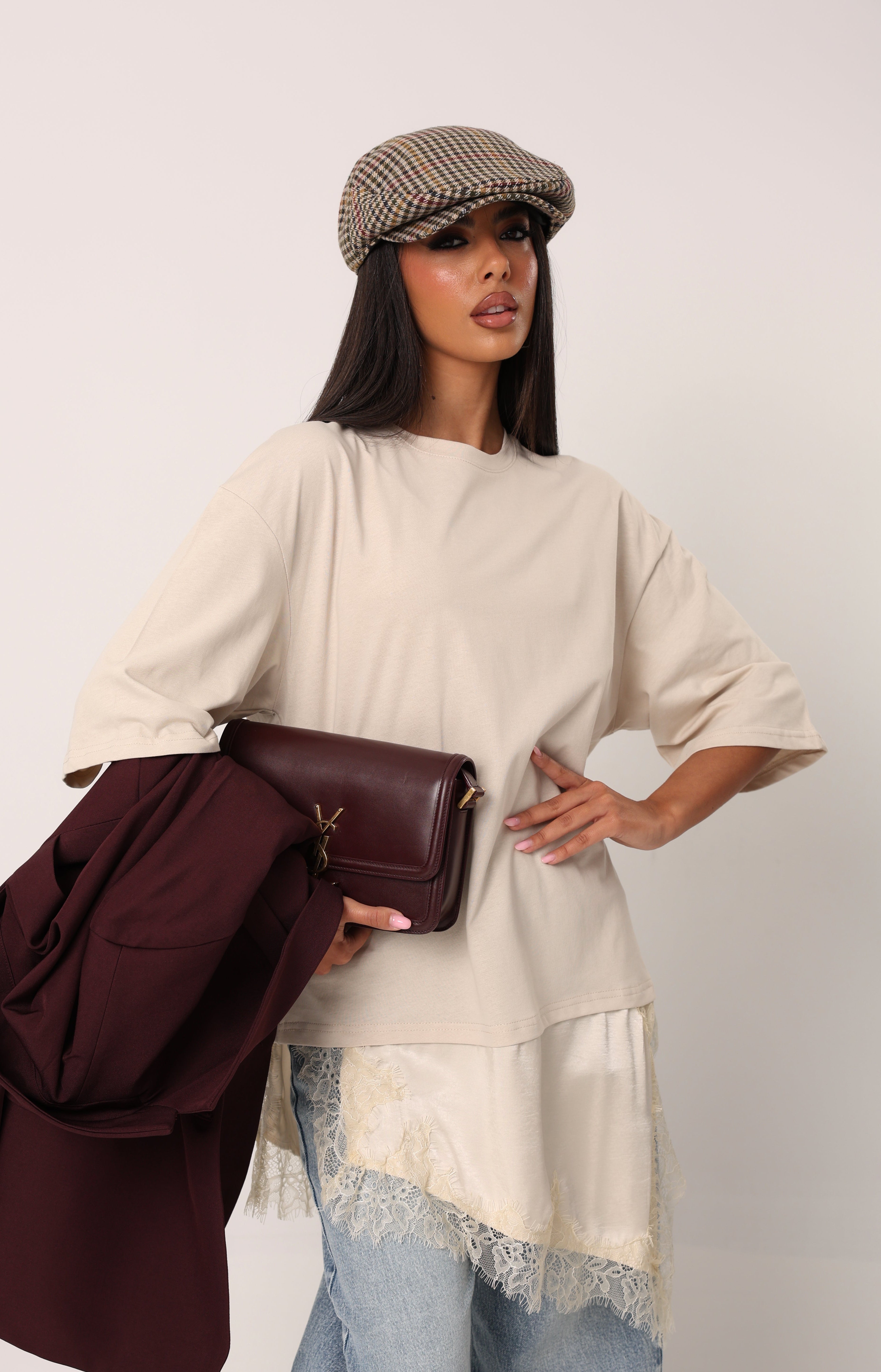 MAGLIA PIZZO ERSILIA BEIGE