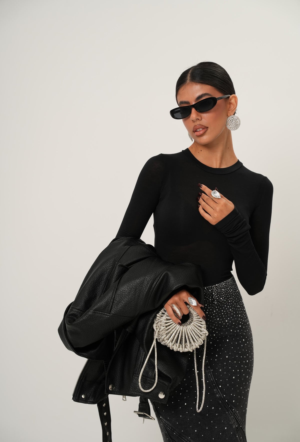 MAGLIA LOREN NERA BY MARZIA MANGO