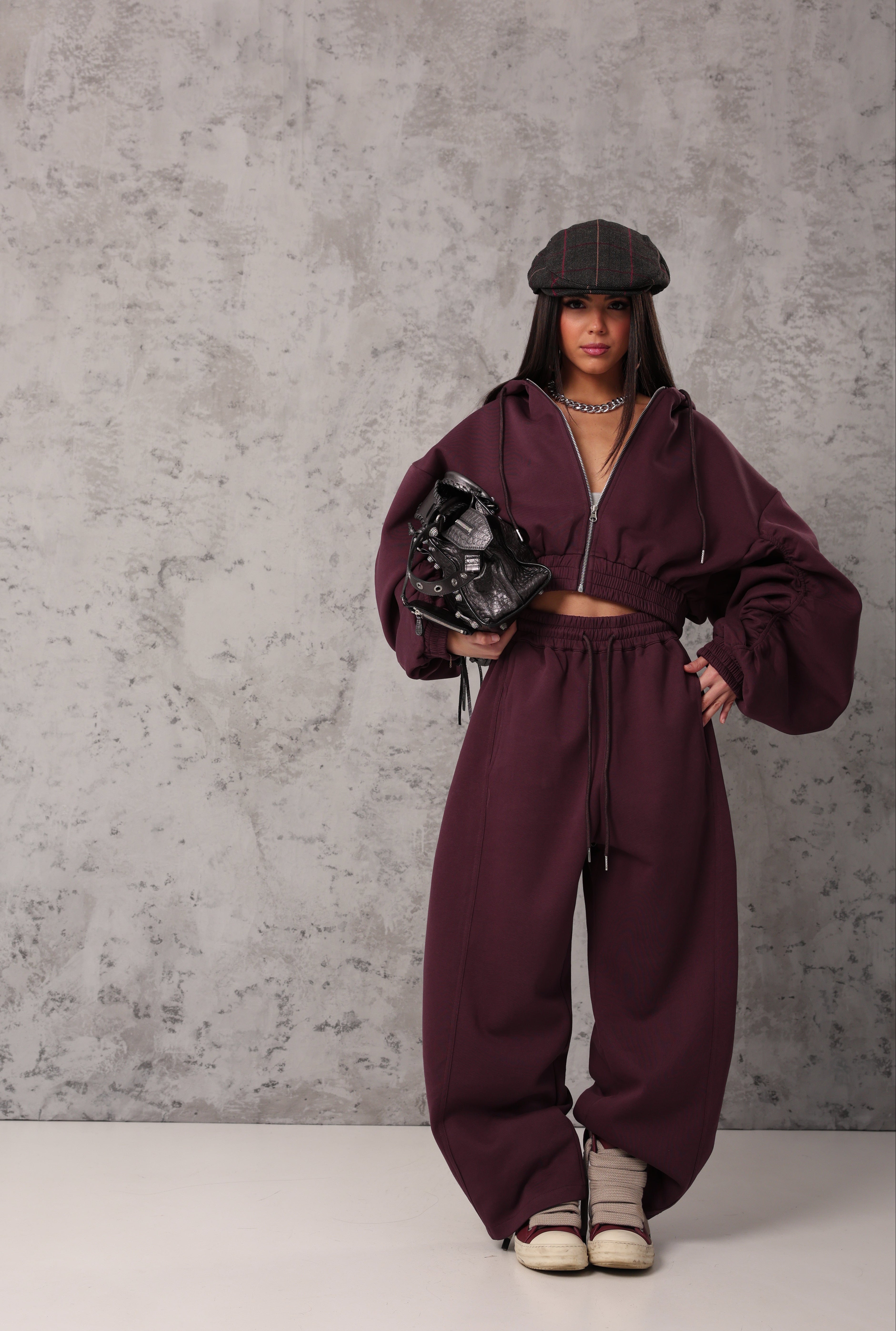 COORDINATO TUTA LOOVEE VINO BY MARZIA MANGO