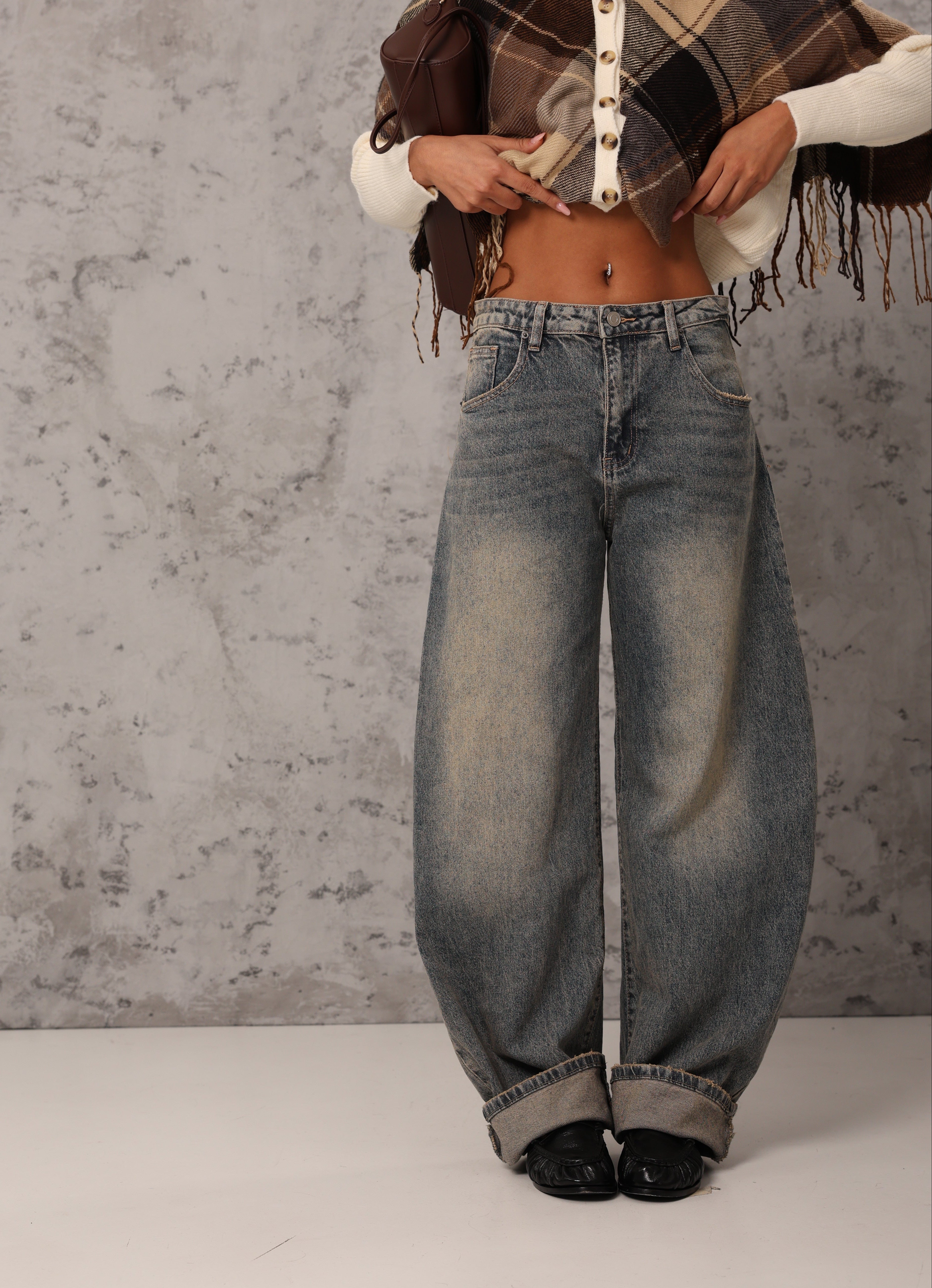 JEANS BAGGY FIORENZA SLAVATO