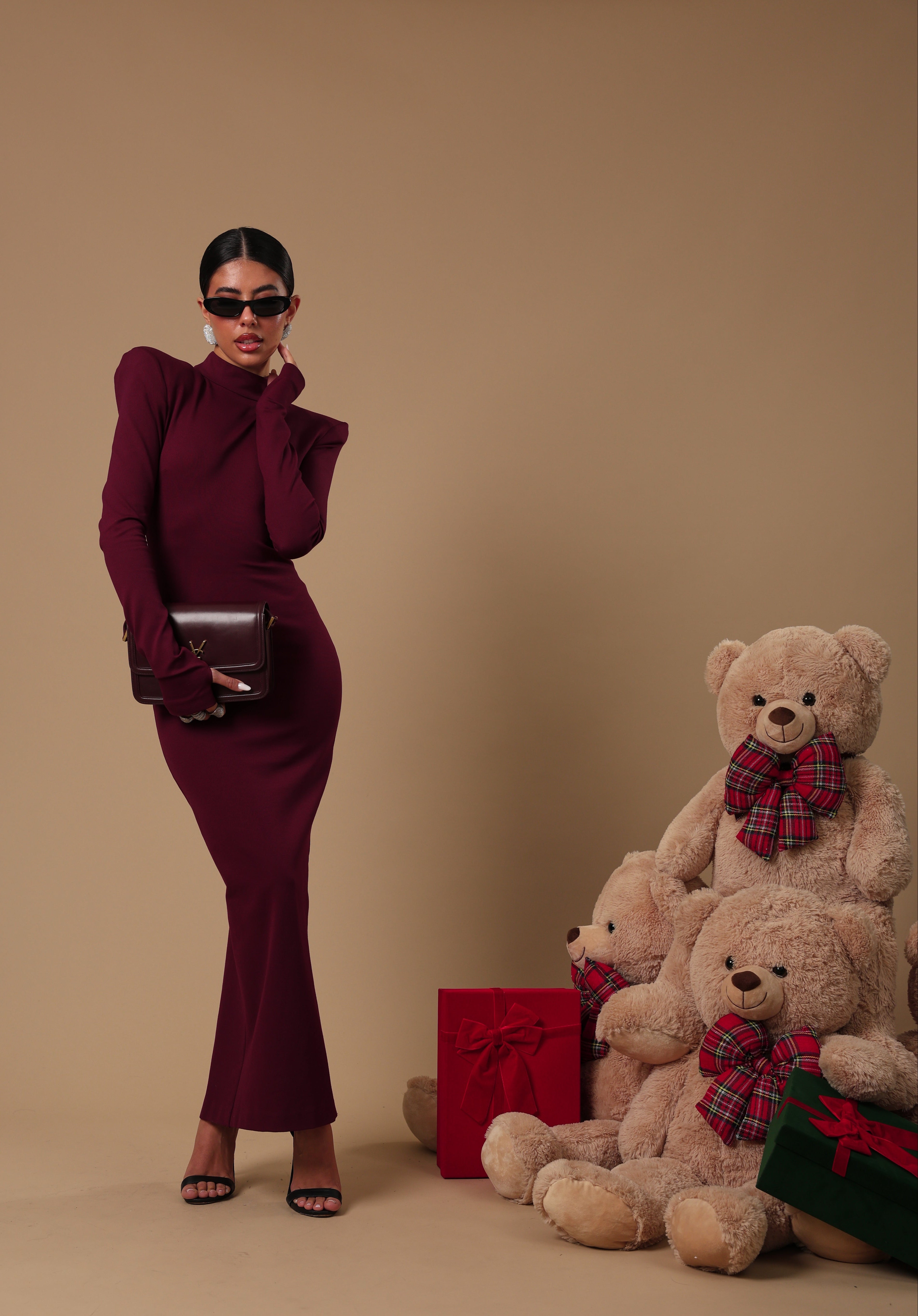 VESTITO SPORTY OR ELEGANT? 2.0 BORDEAUX BY MARZIA MANGO