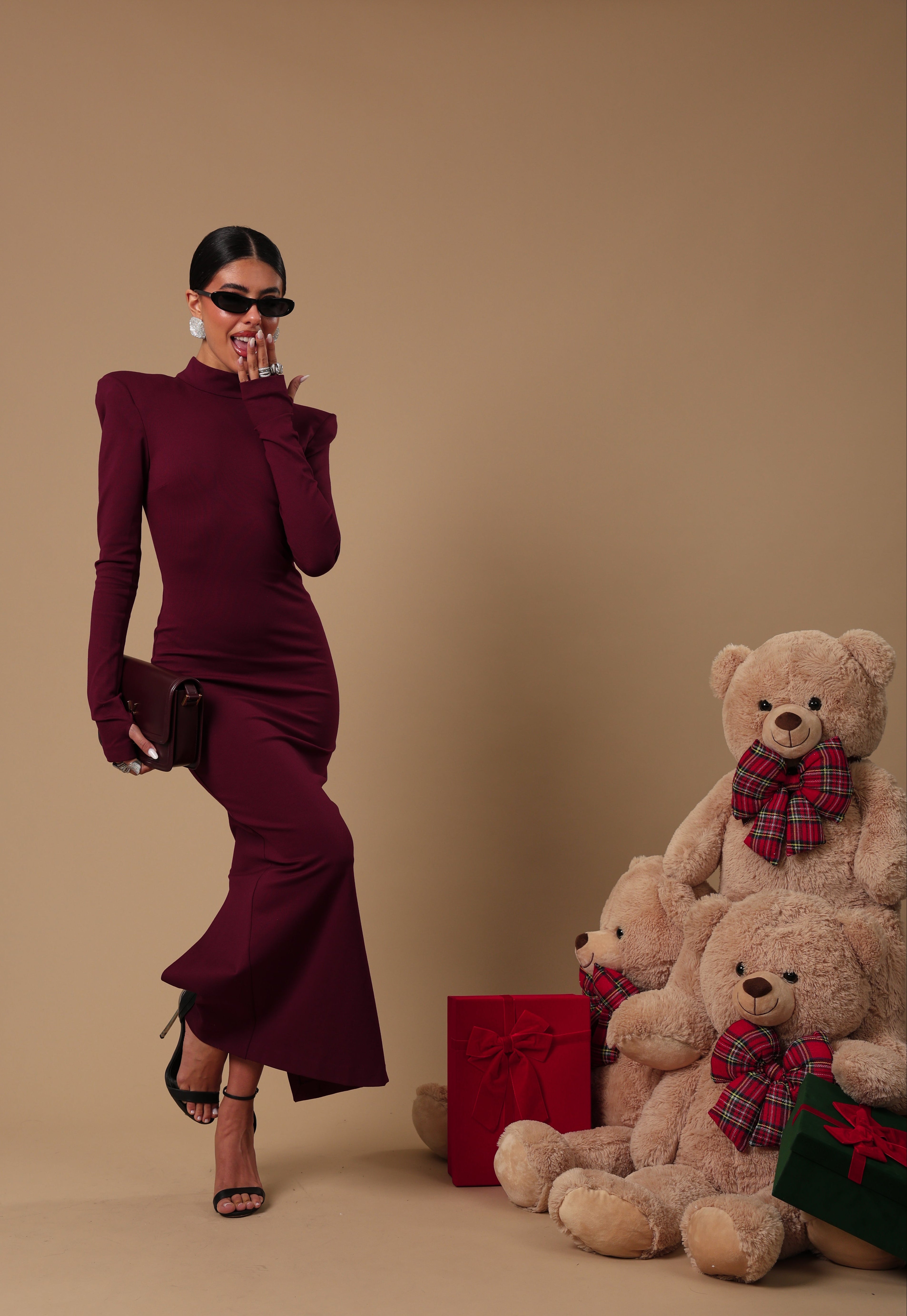 VESTITO SPORTY OR ELEGANT? 2.0 BORDEAUX BY MARZIA MANGO