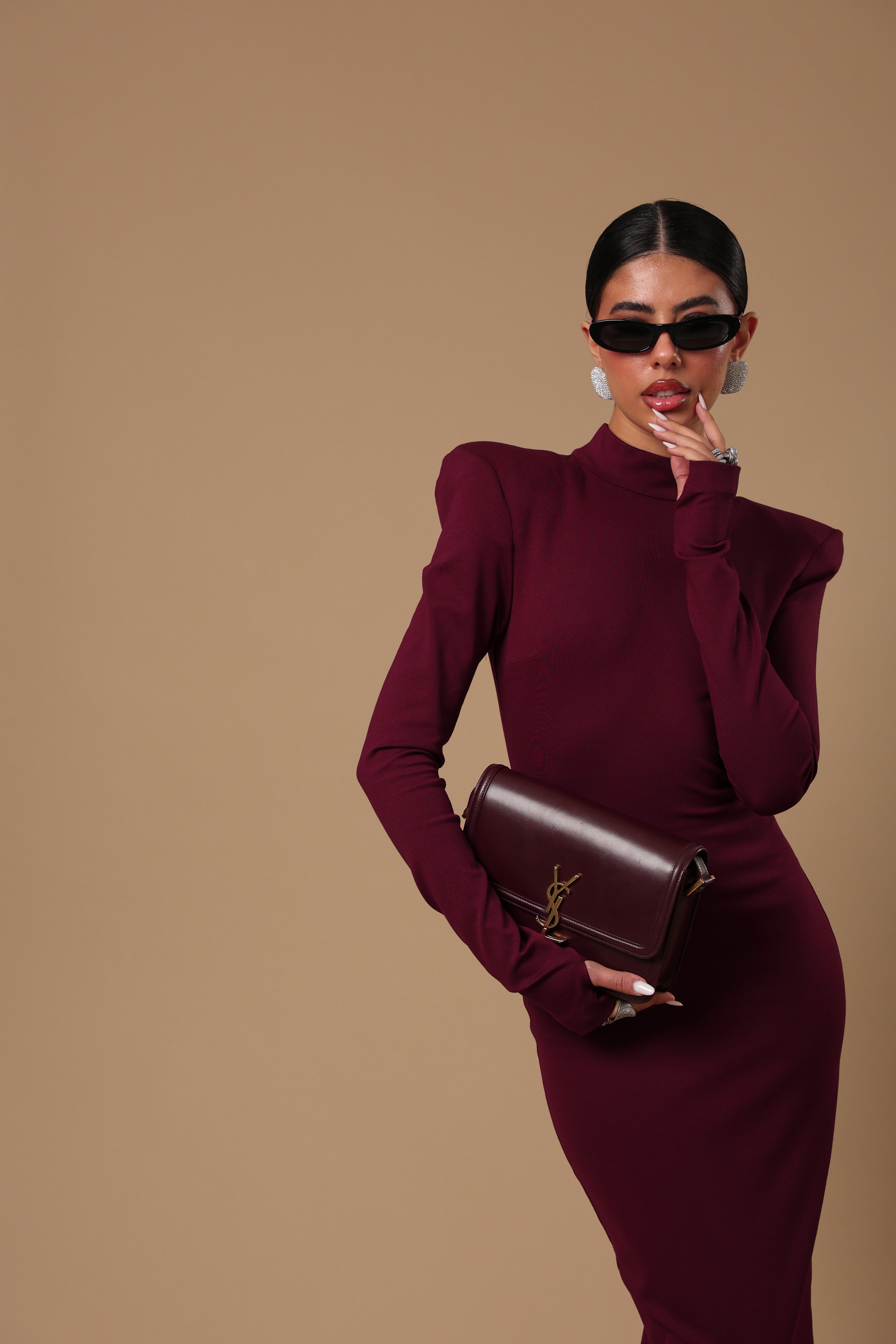 VESTITO SPORTY OR ELEGANT? 2.0 BORDEAUX BY MARZIA MANGO