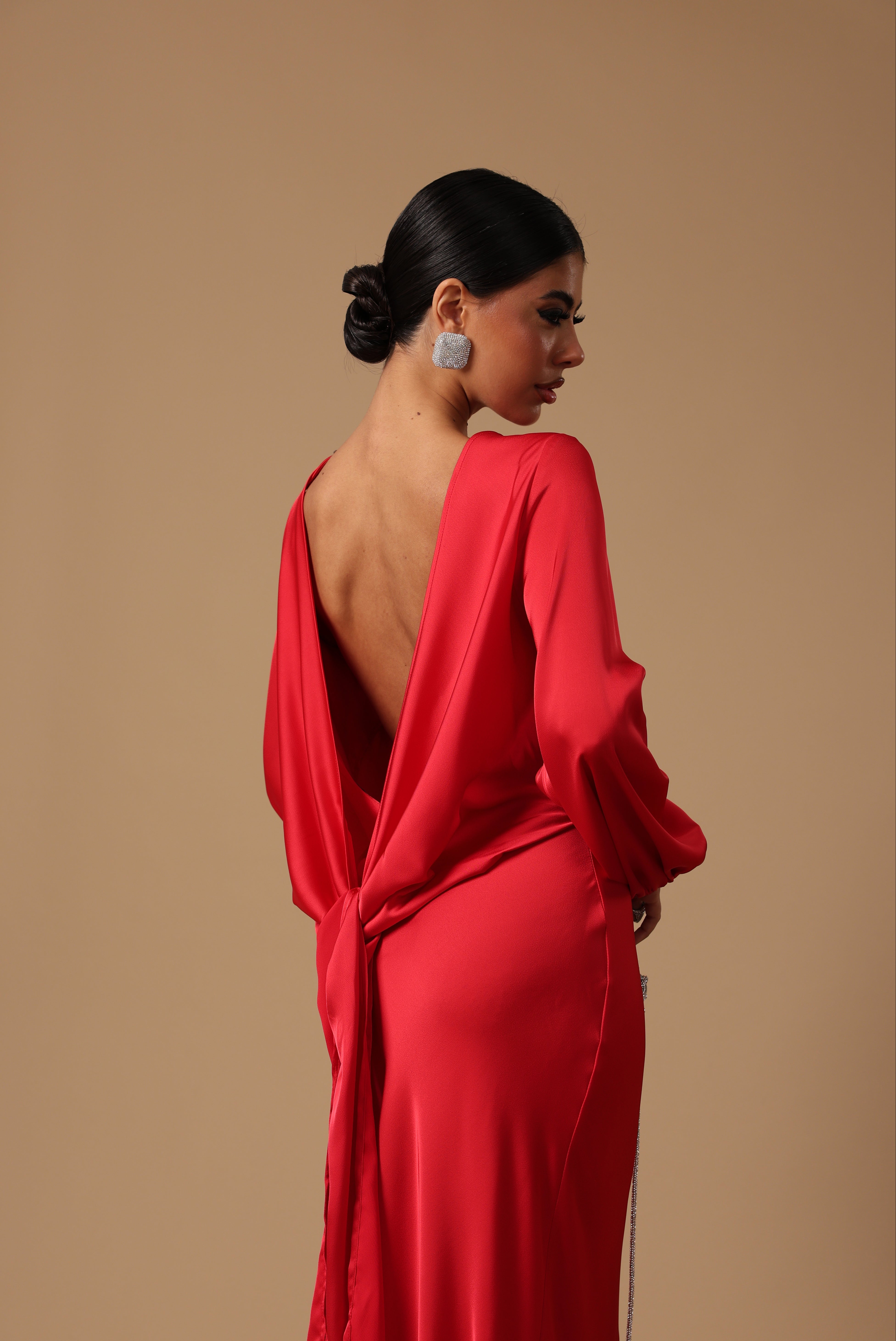 VESTITO NODO NEW YEAR'S ROSSO BY MARZIA MANGO