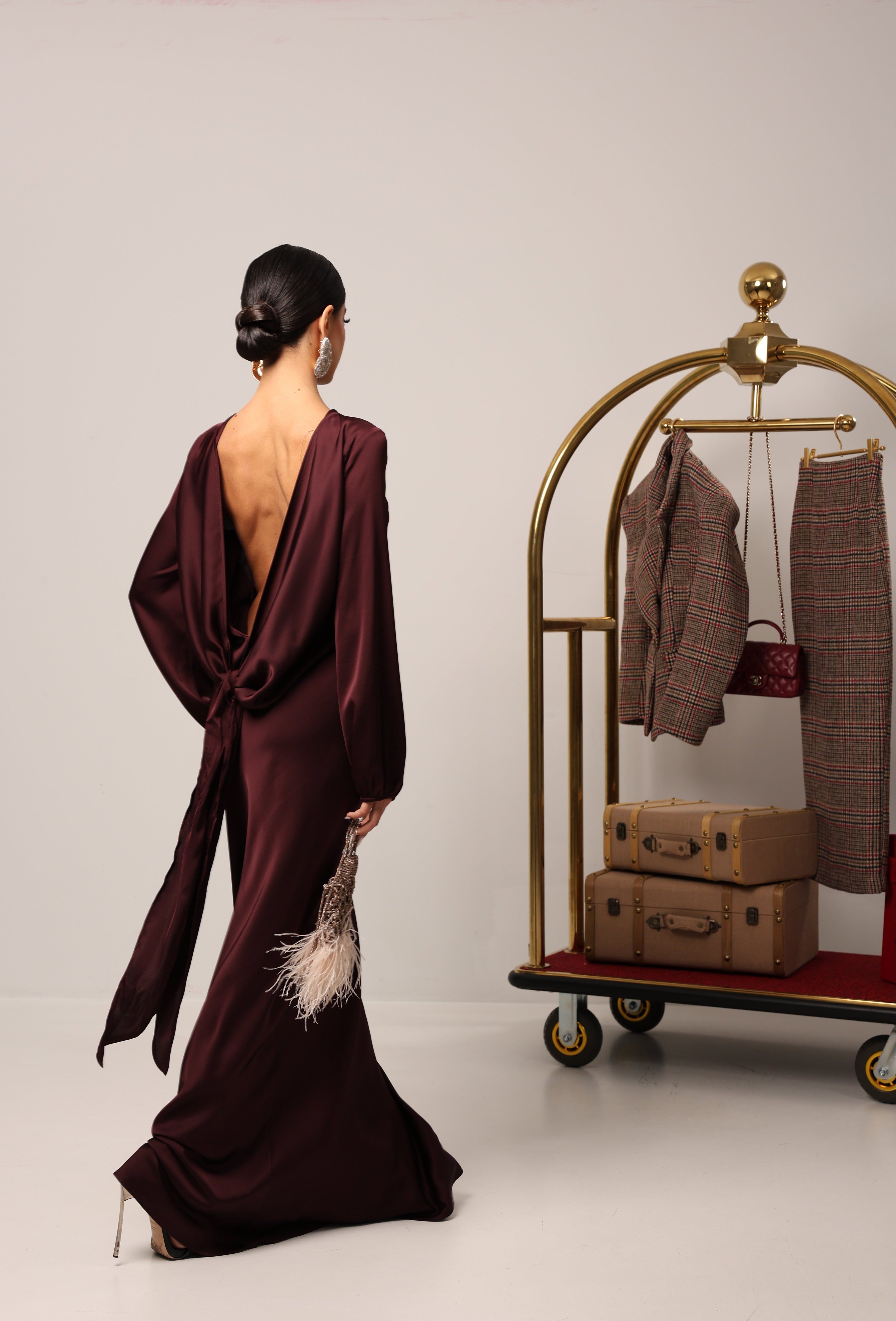 VESTITO NODO NEW YEAR'S MELENZANA BY MARZIA MANGO