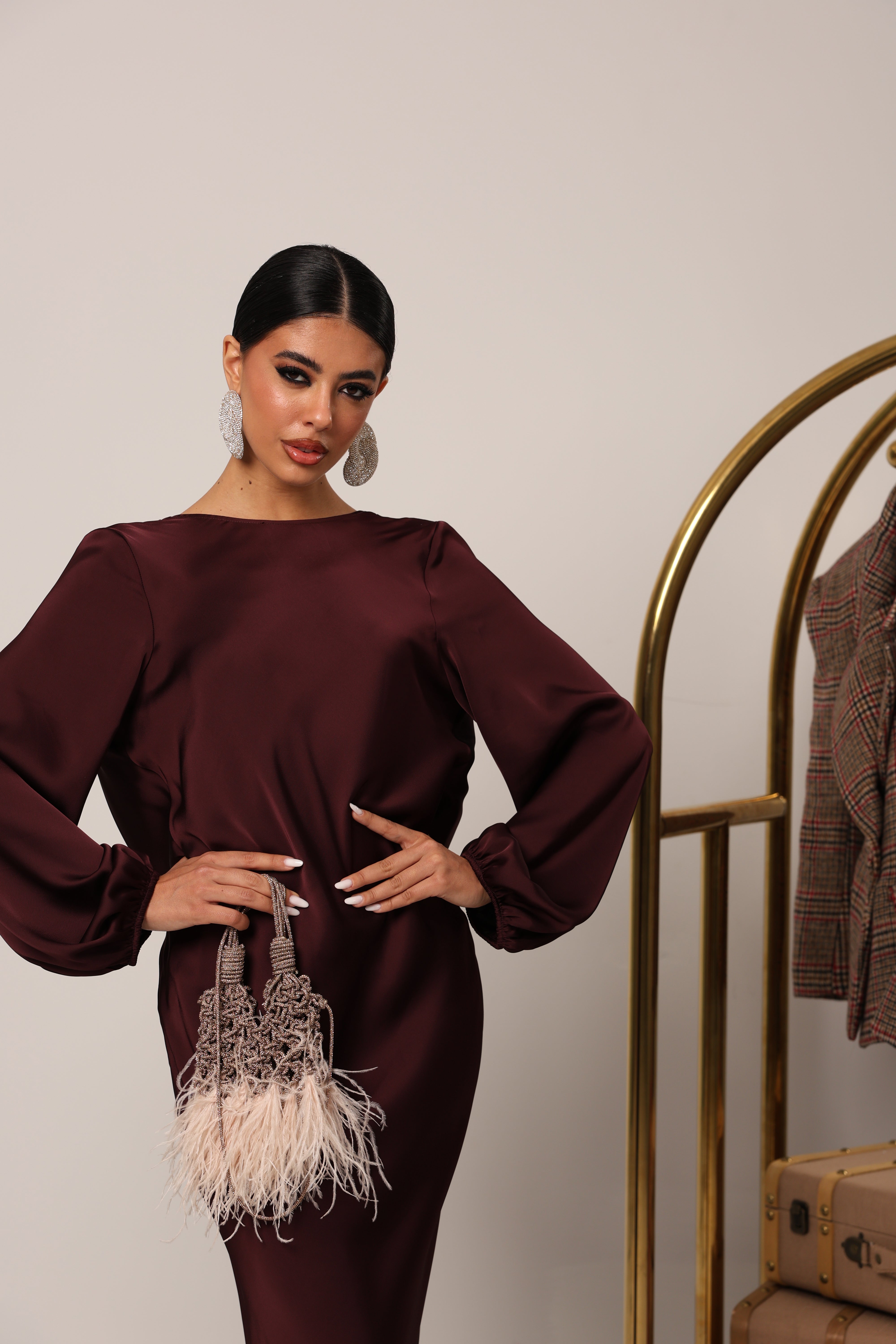 VESTITO NODO NEW YEAR'S MELENZANA BY MARZIA MANGO