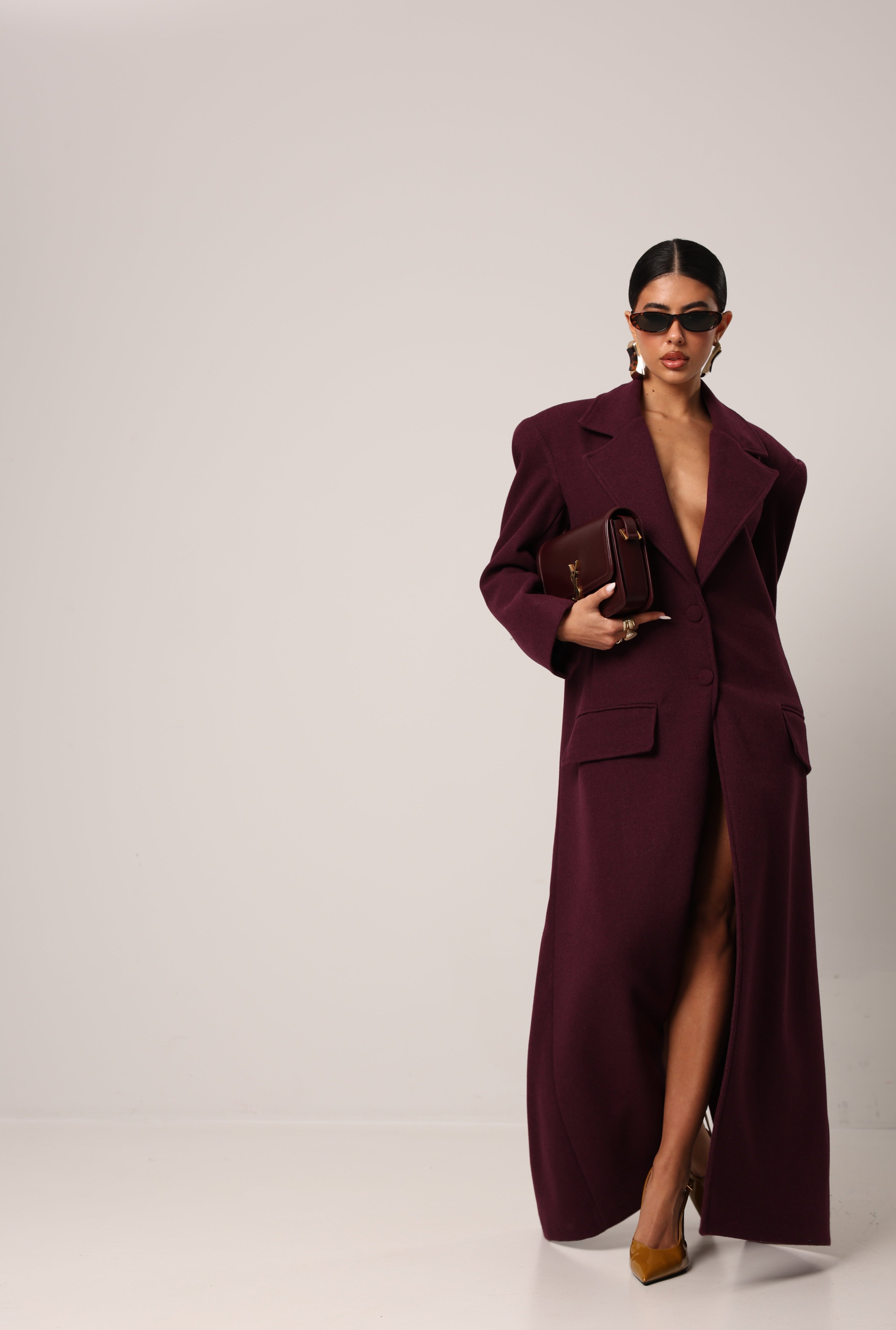 CAPPOTTO POLO NORD VINO BY MARZIA MANGO