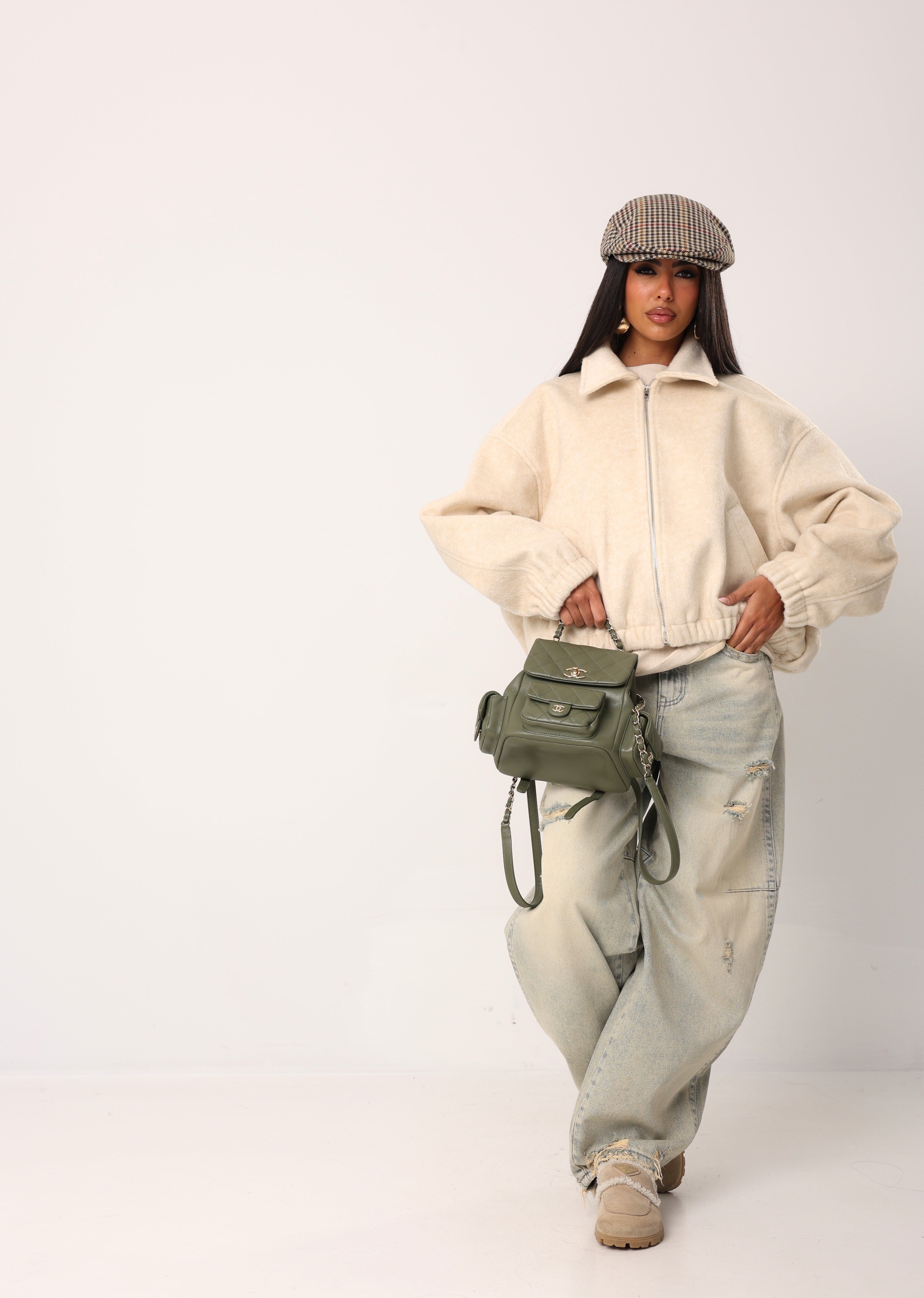 JEANS ROTTURE LUNATIC SABBIATO