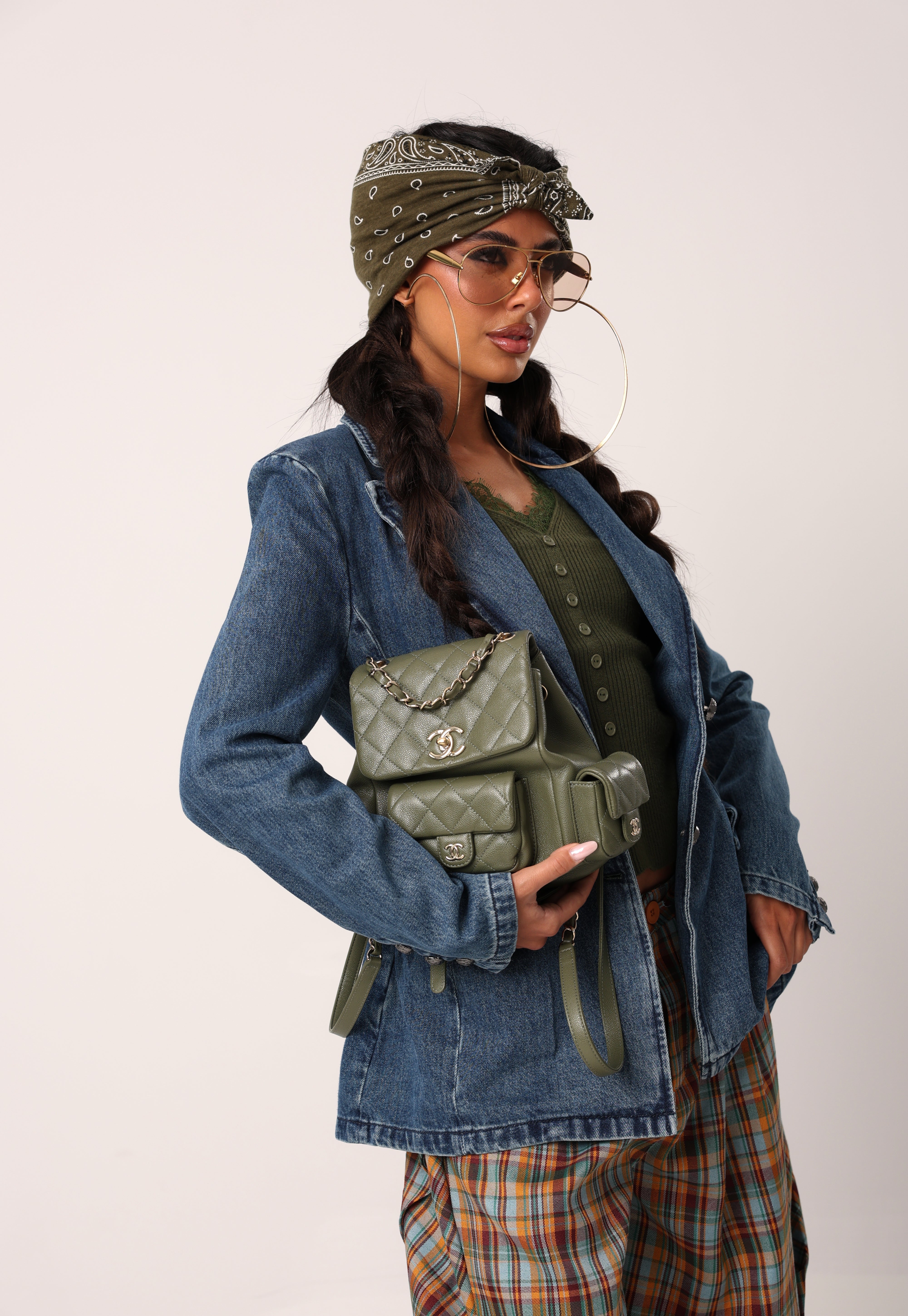 BLAZER SPALLINE CALIPSO DENIM SCURO