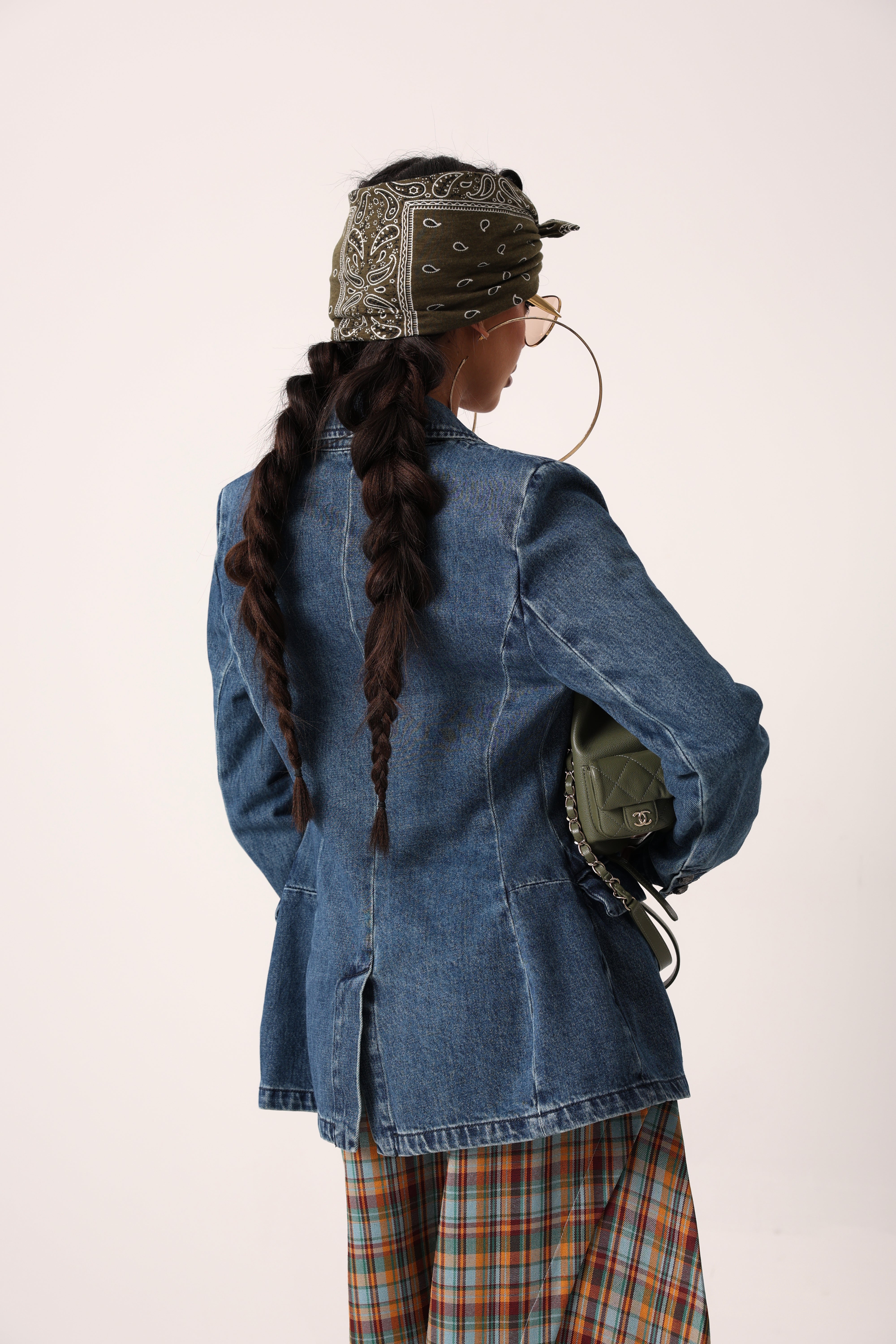 BLAZER SPALLINE CALIPSO DENIM SCURO