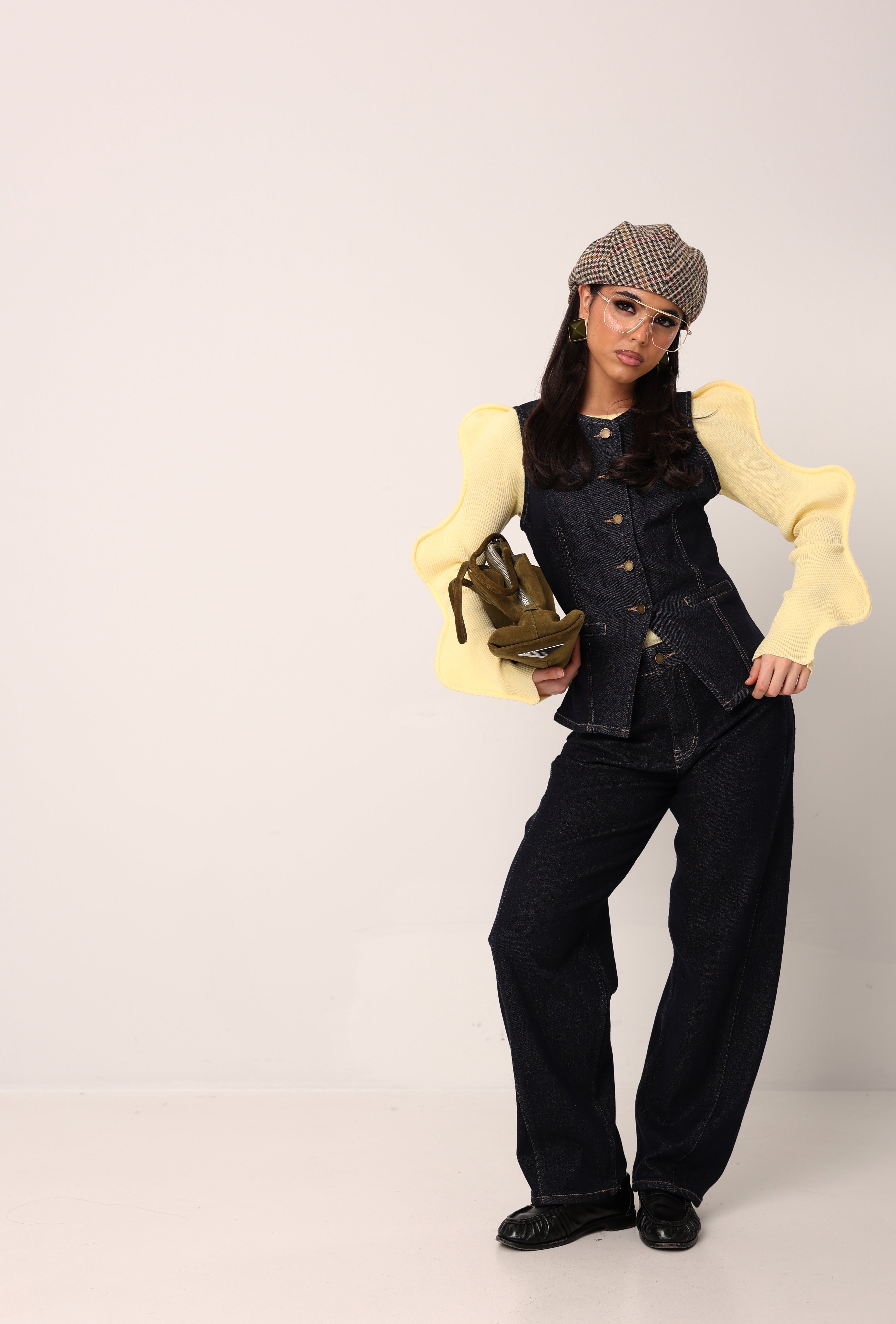 JEANS NURIA DENIM SCURO