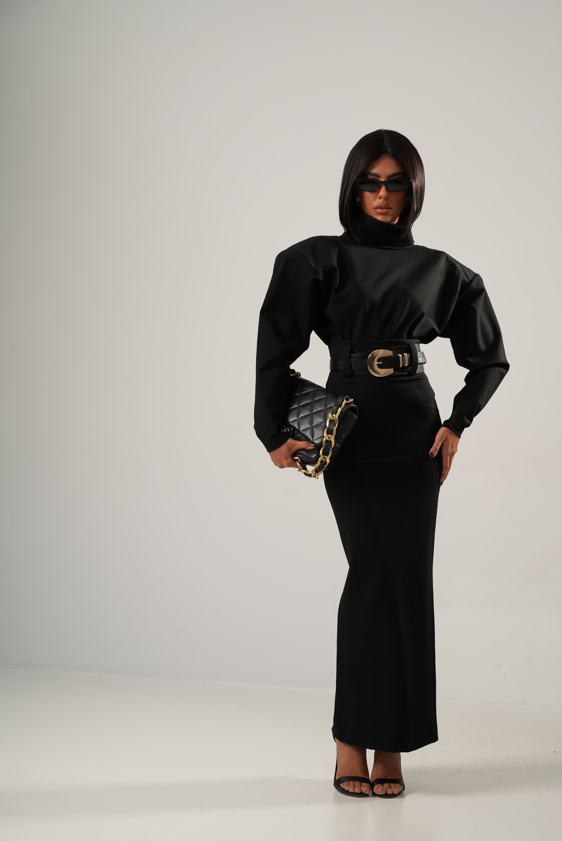 LONGUETTE ARETHA NERA BY MARZIA MANGO
