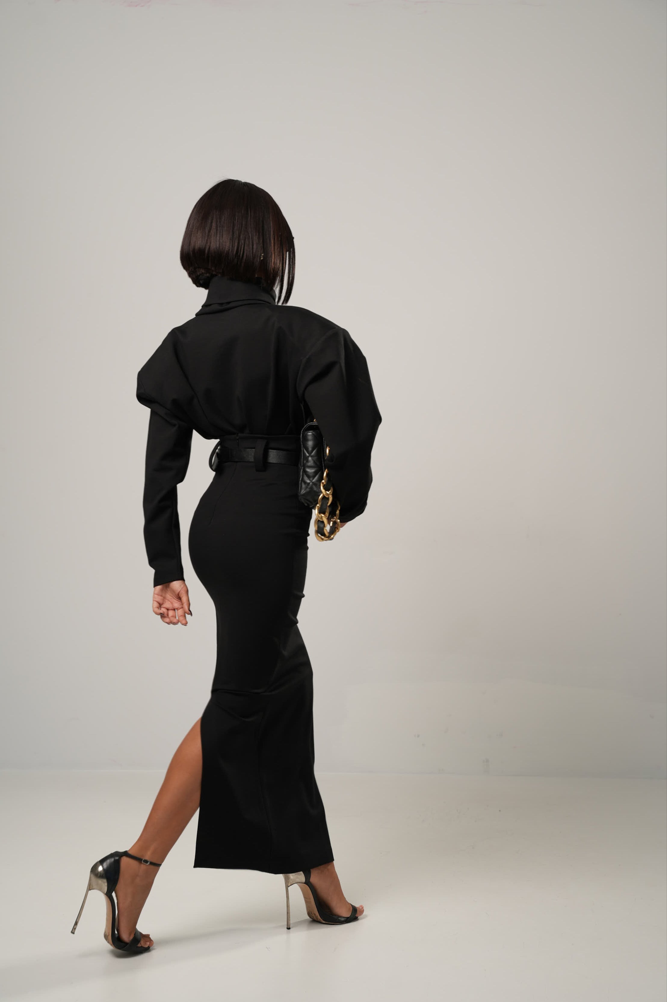 LONGUETTE ARETHA NERA BY MARZIA MANGO