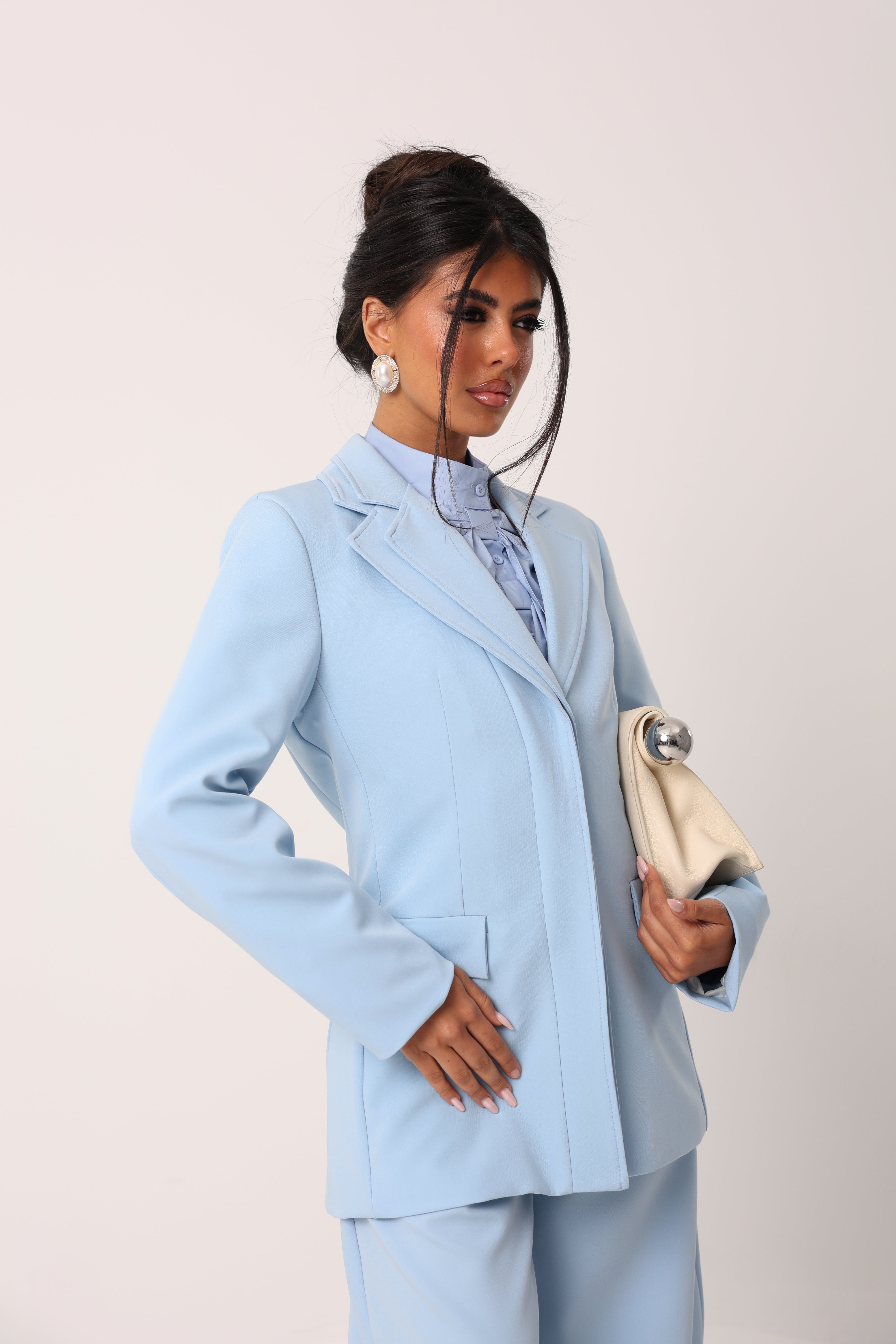BLAZER TWINS AZZURRO BY LUMINA