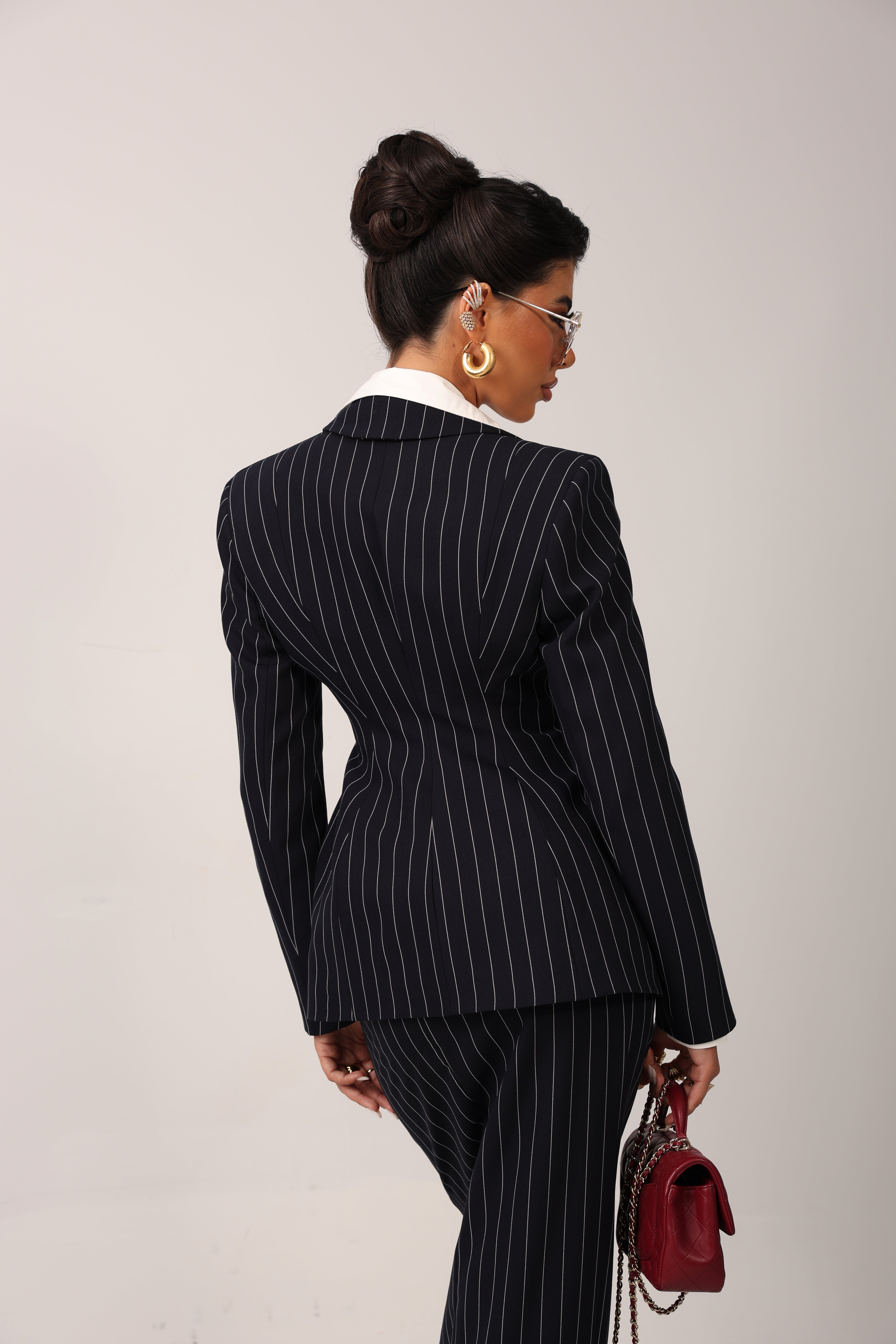 BLAZER GESSATO ILEANA BLU