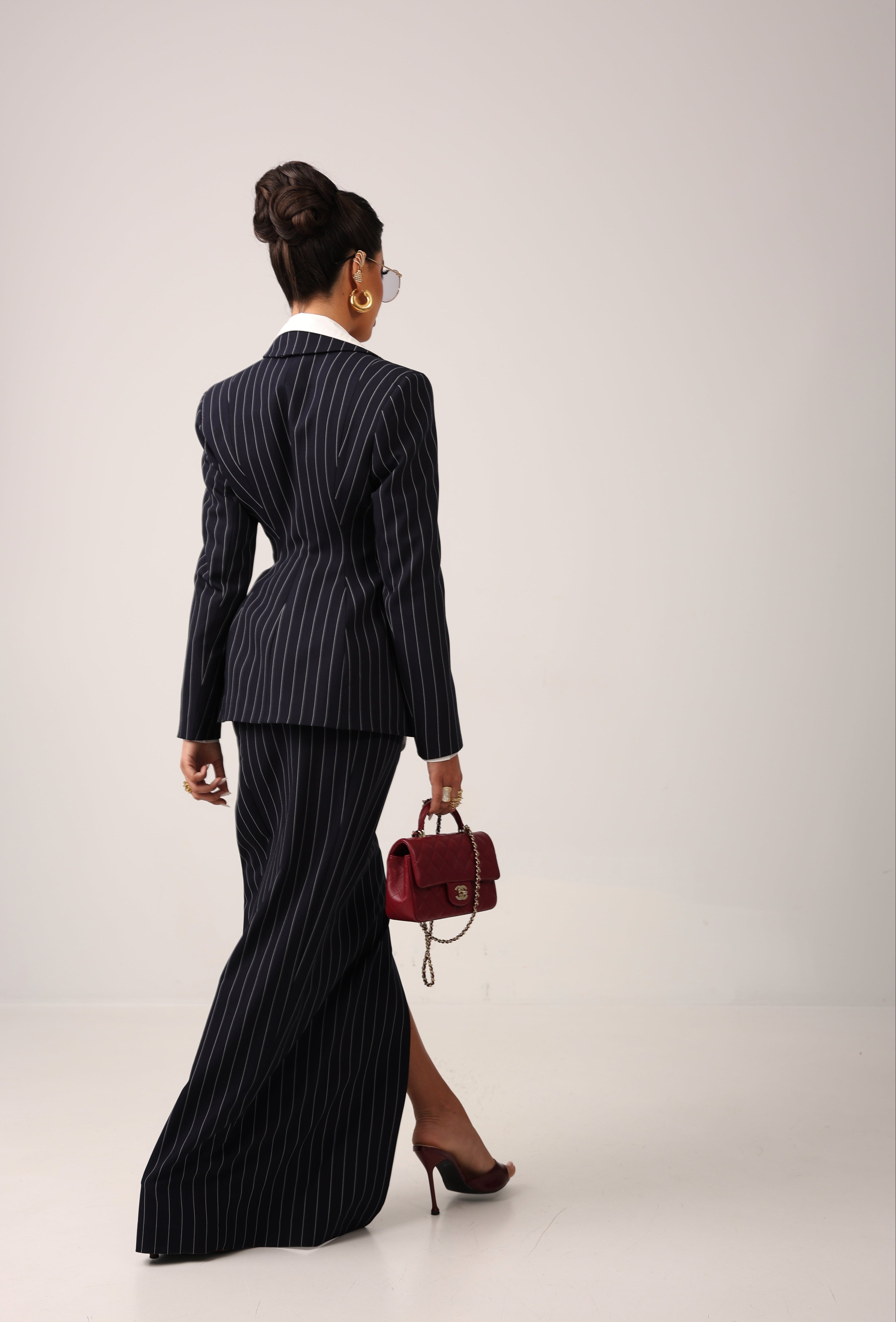 LONGUETTE GESSATA GIULY BLU