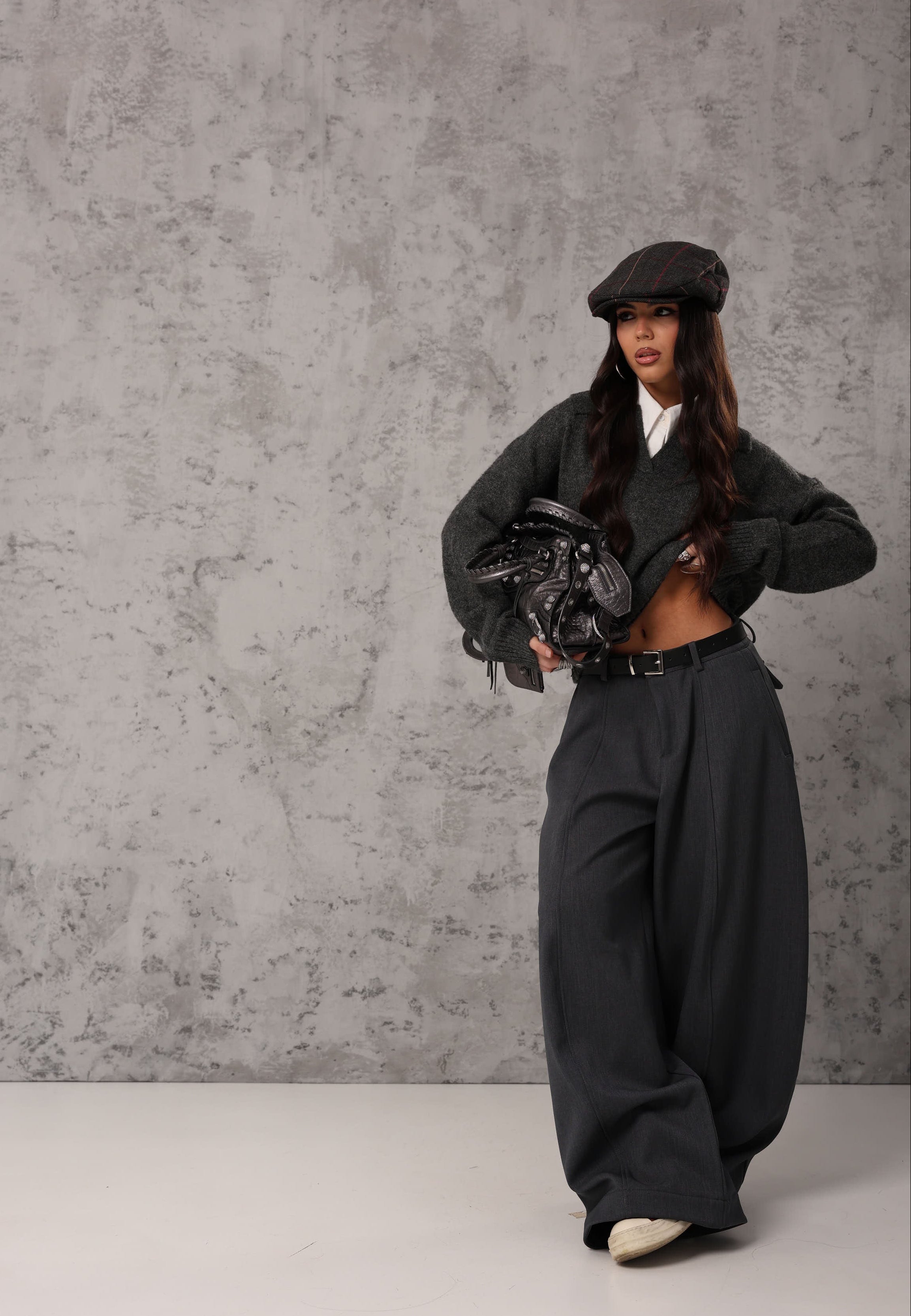 POLO CHIARA GRIGIO ANTRACITE